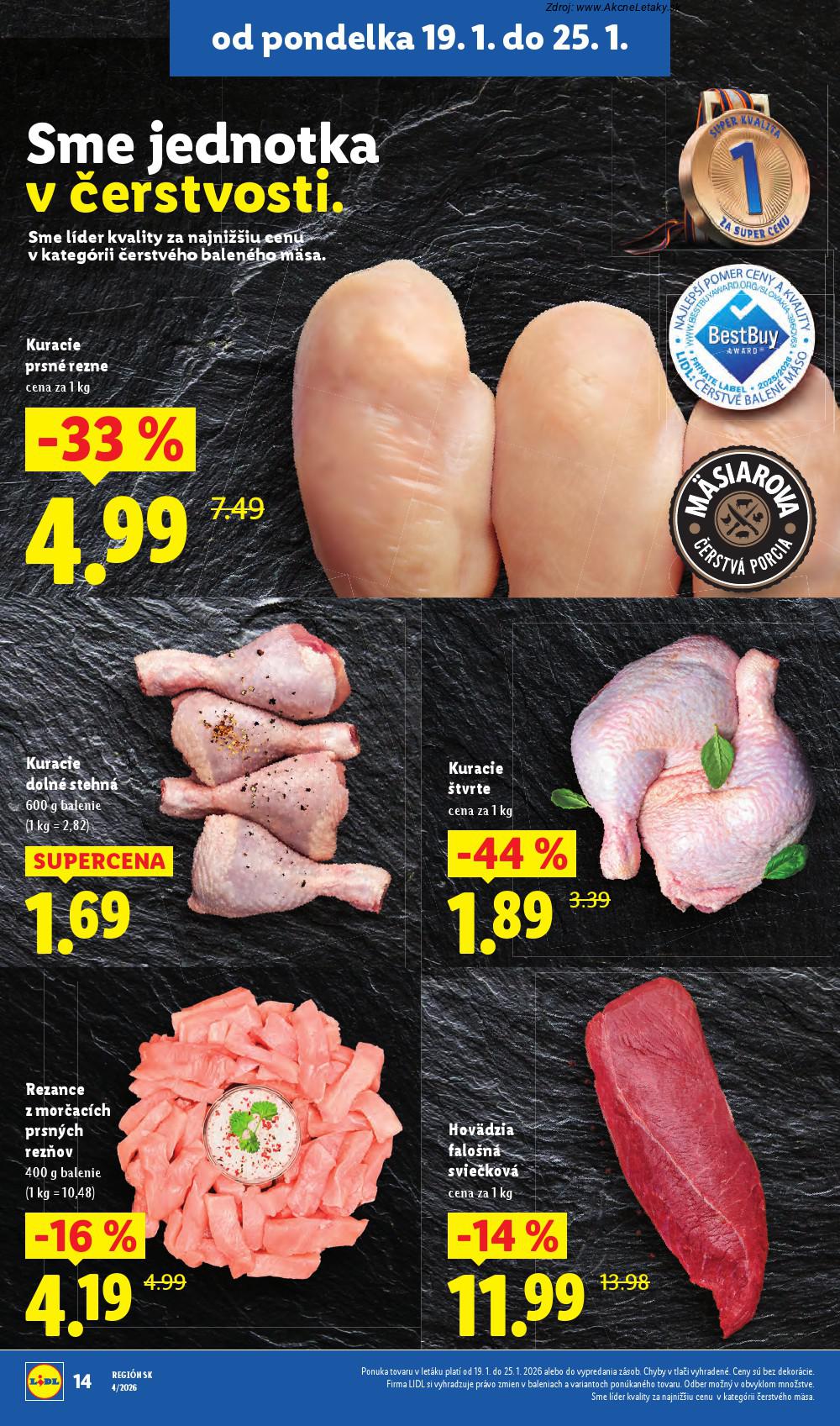 Page 18 of Aktuálny lidl leták platný od pondelka 19.01 do 25.01