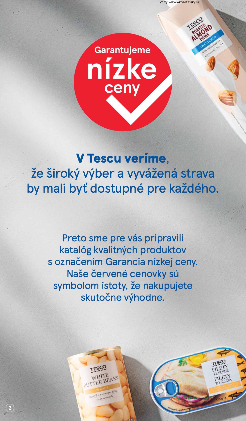 Page 2 of Aktuálny tesco leták platný od stredy 07.01 do 03.02