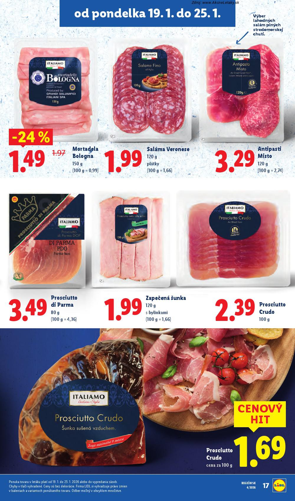 Page 21 of Aktuálny lidl leták platný od pondelka 19.01 do 25.01