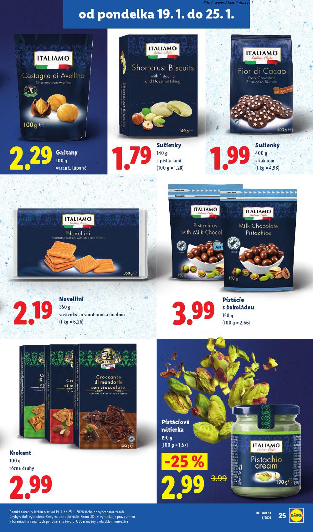 Page 29 of Aktuálny lidl leták platný od pondelka 19.01 do 25.01