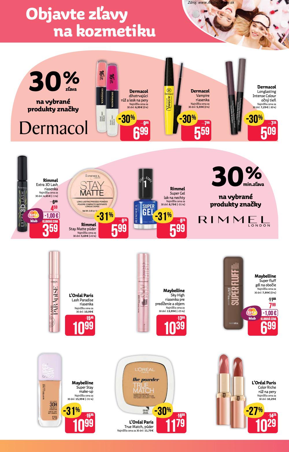 Page 3 of Aktuálny teta-drogerie leták platný od pondelka 19.01 do 28.01