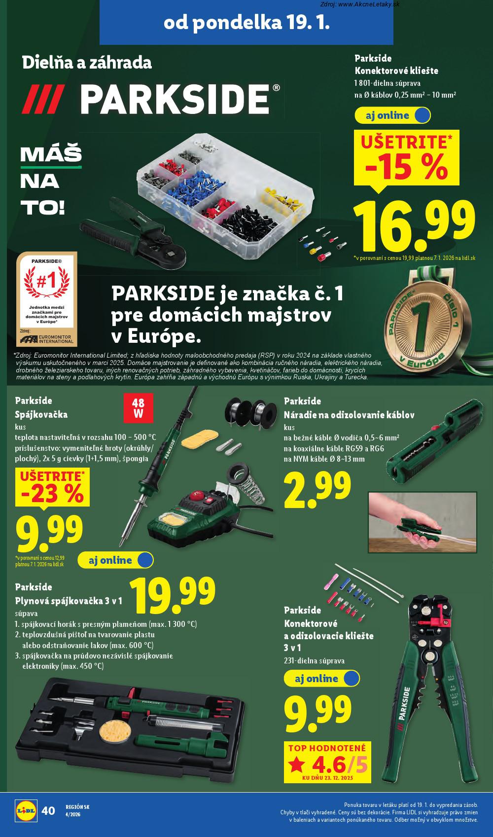 Page 53 of Aktuálny lidl leták platný od pondelka 19.01 do 25.01