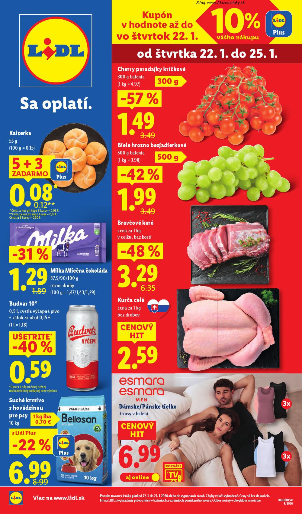 Page 63 of Aktuálny lidl leták platný od pondelka 19.01 do 25.01