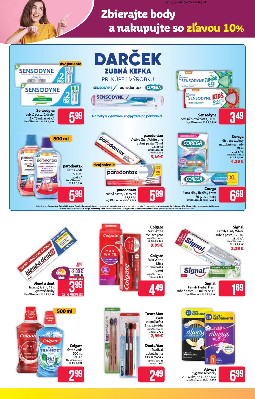 Page 8 of Aktuálny teta-drogerie leták platný od pondelka 19.01 do 28.01