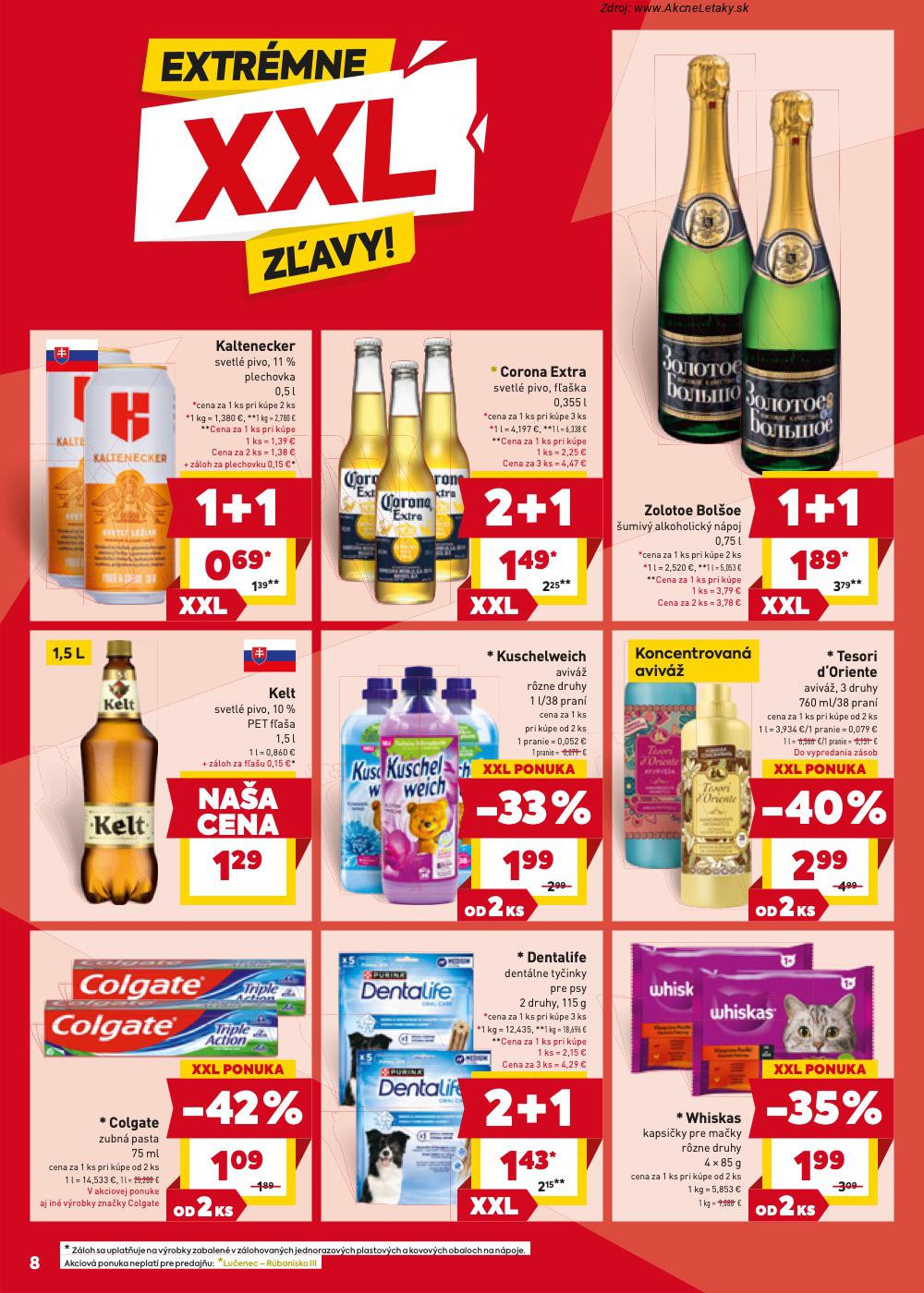 Page 8 of Aktuálny billa leták platný od stredy 21.01 do 27.01