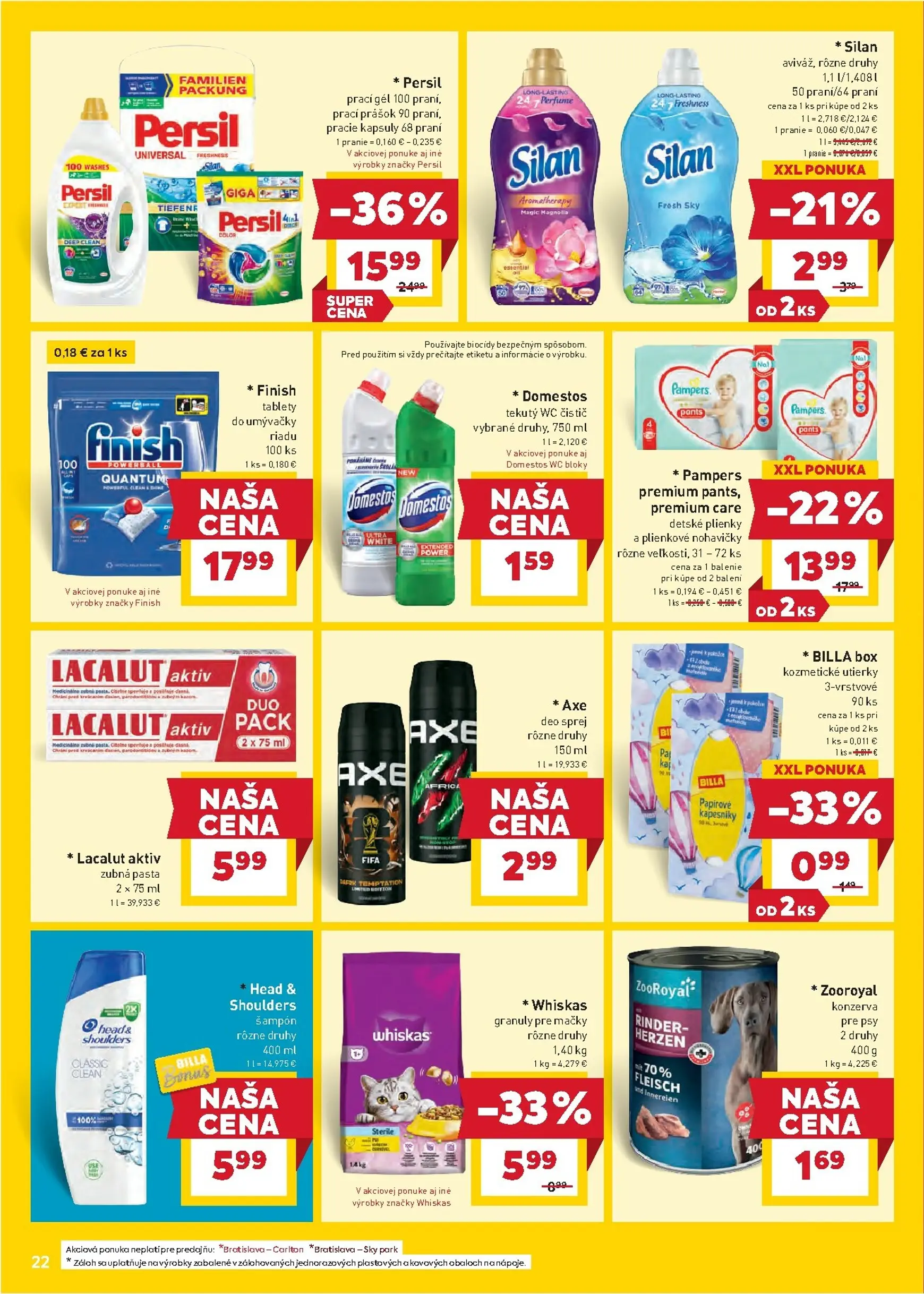 Page 21 of Aktuálny billa leták platný od stredy 28.01 do 03.02