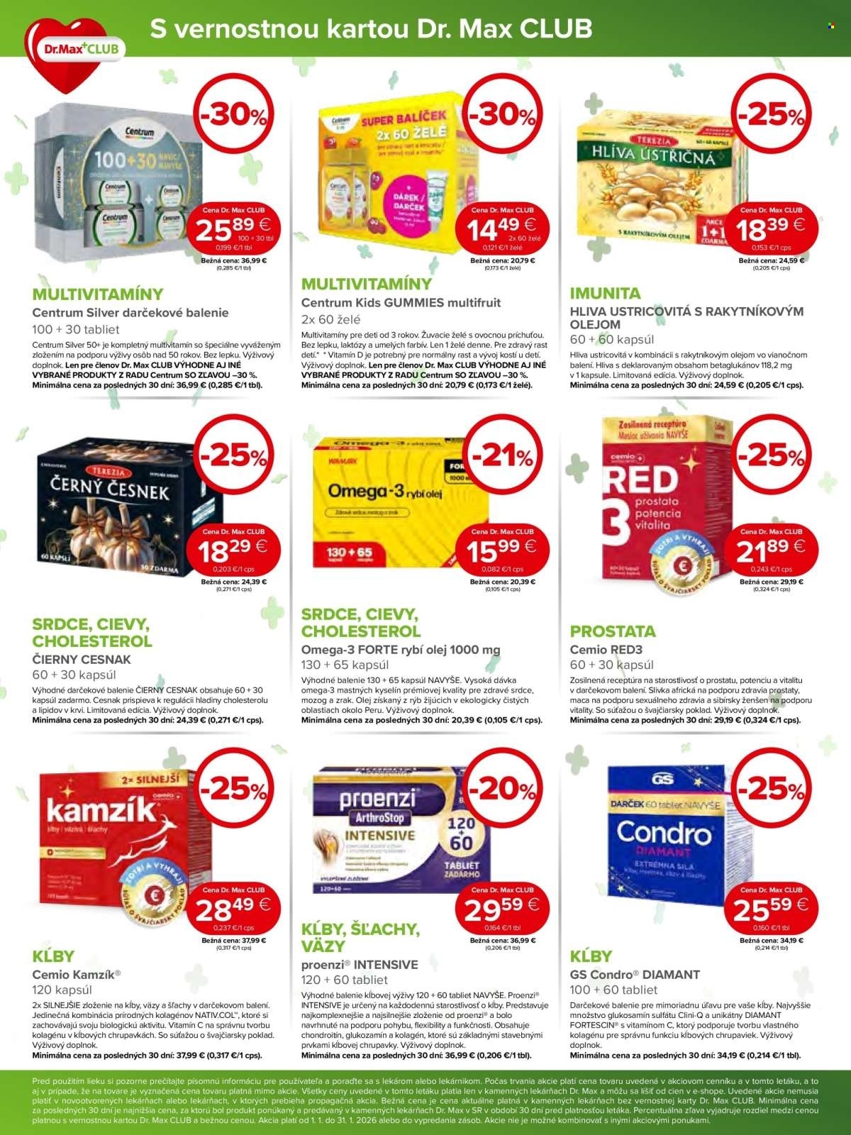 Page 9 of Aktuálny dr-max leták platný od štvrtka 01.01 do 31.01