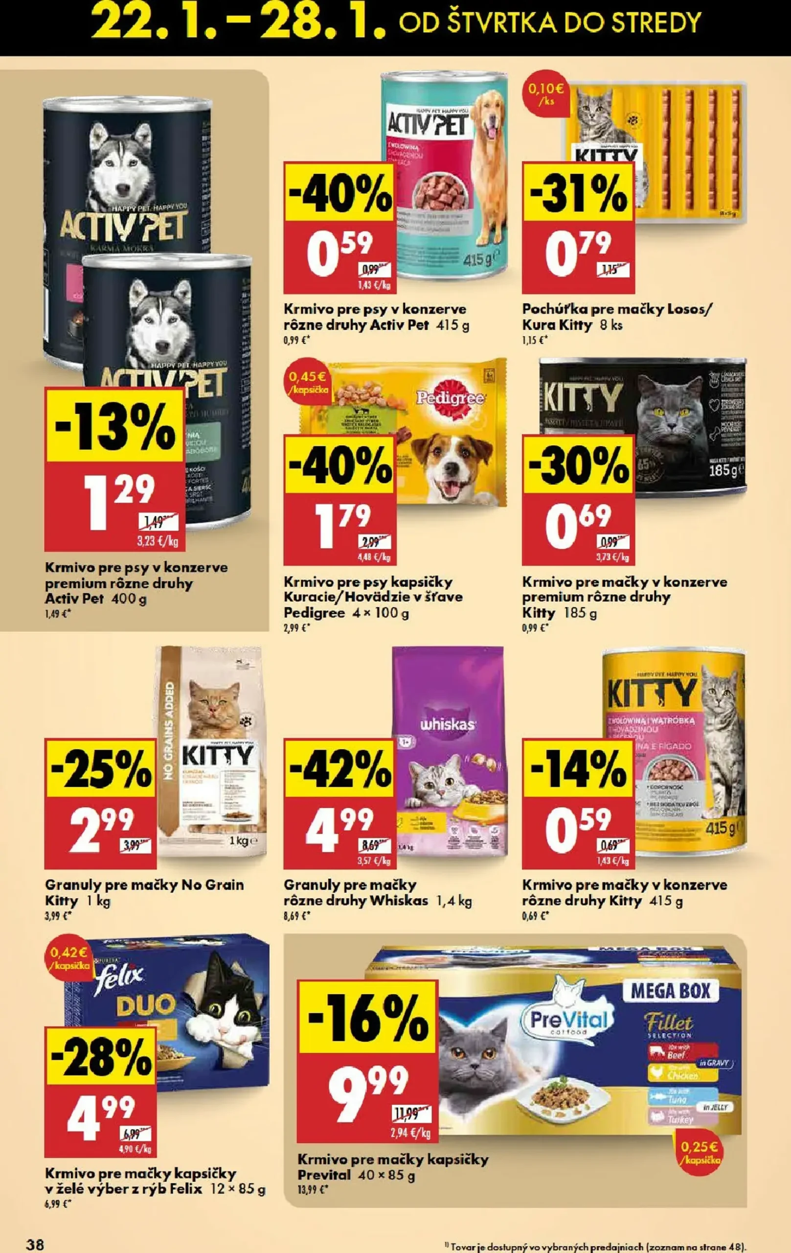 Page 38 of Aktuálny biedronka leták platný od štvrtka 22.01 do 28.01