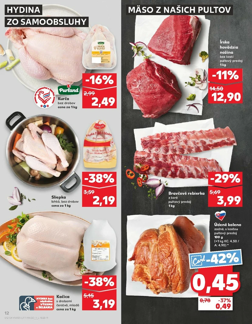 Page 12 of Aktuálny kaufland leták platný od štvrtka 15.01 do 21.01