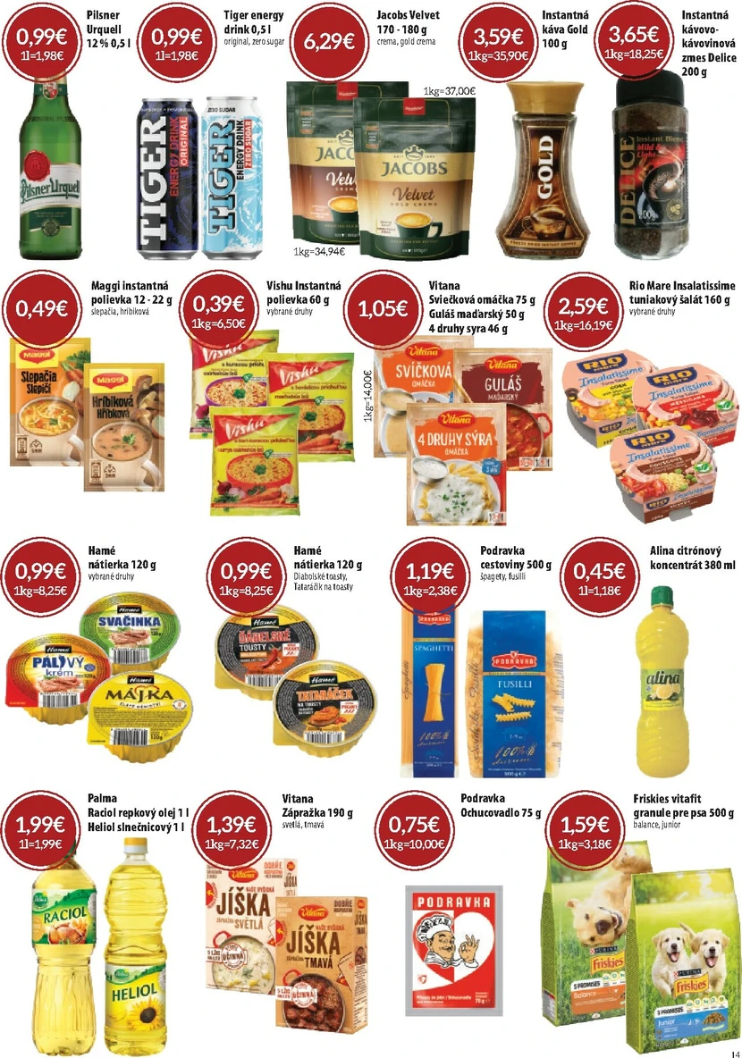 Page 14 of Aktuálny cba leták platný od štvrtka 08.01 do 21.01