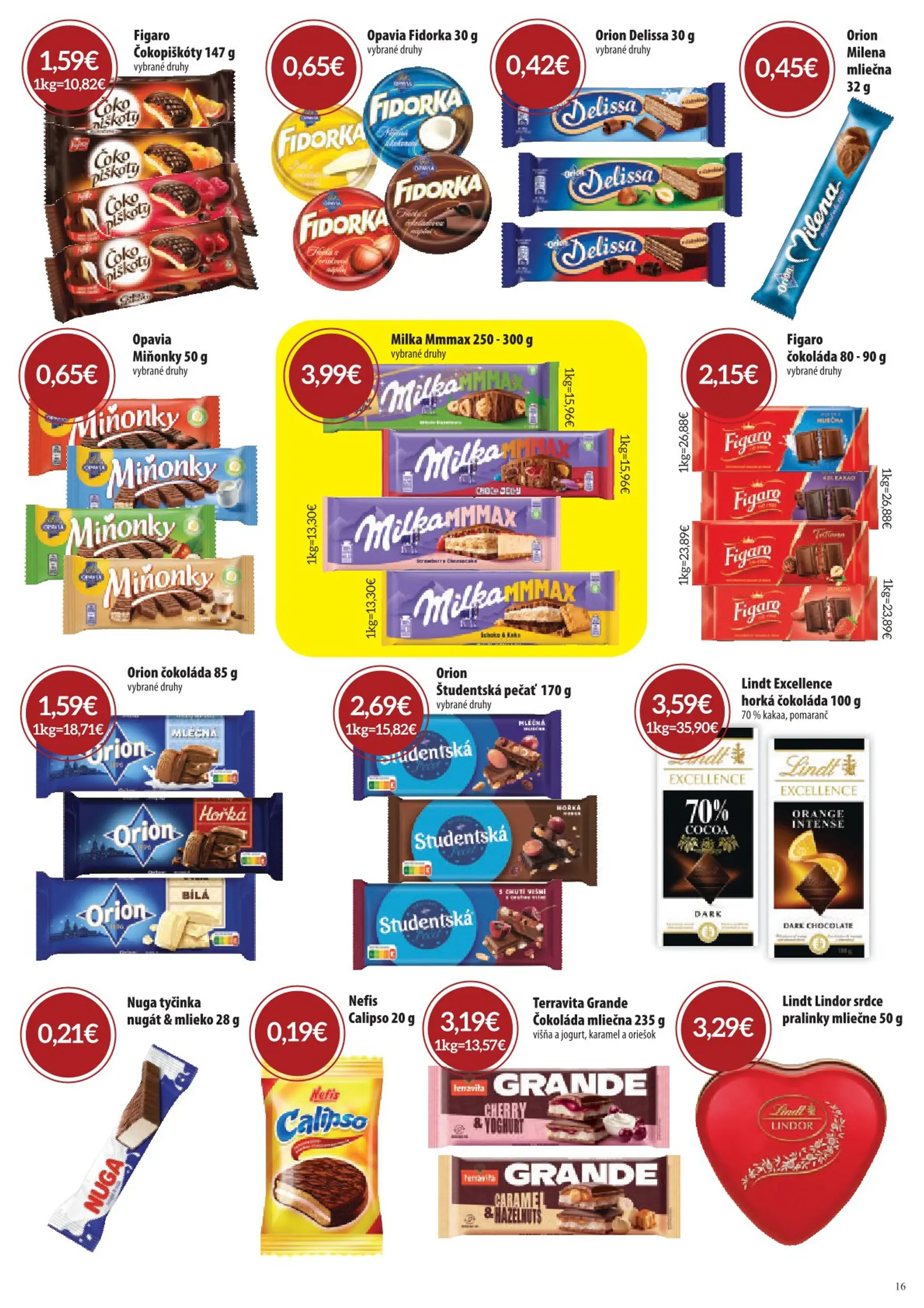 Page 16 of Aktuálny sintra leták platný od štvrtka 05.02 do 18.02