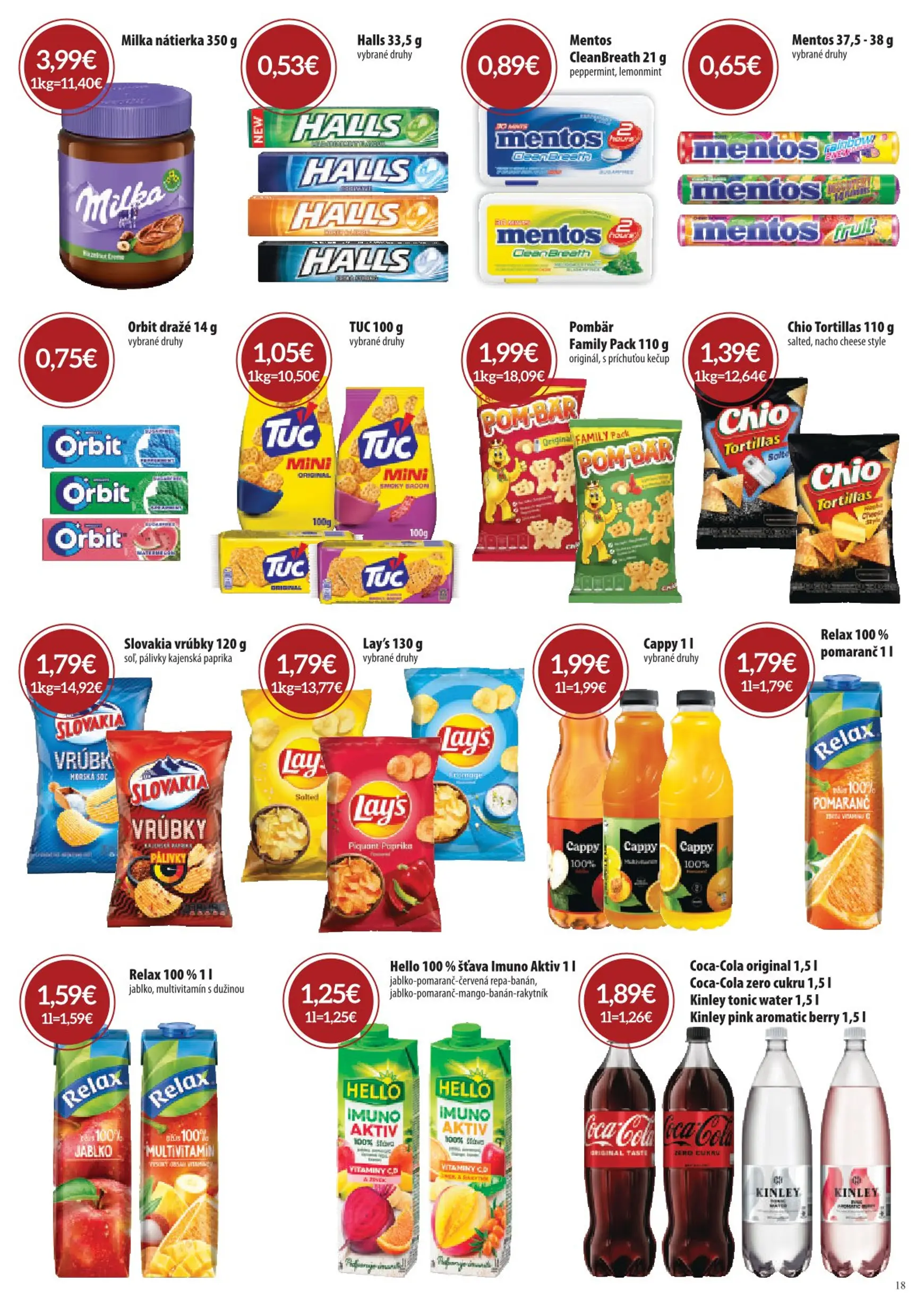 Page 18 of Aktuálny sintra leták platný od štvrtka 05.02 do 18.02