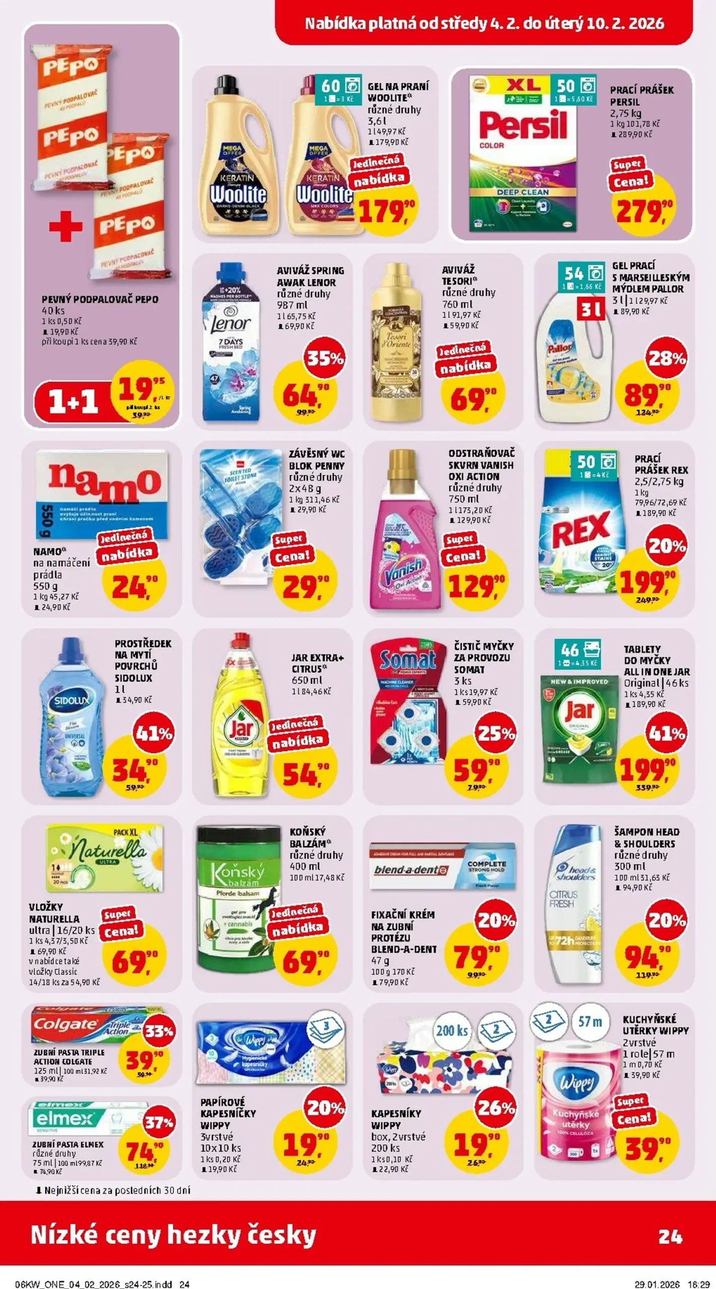 Page 24 of Aktuálny penny-cesko leták platný od stredy 04.02 do 10.02