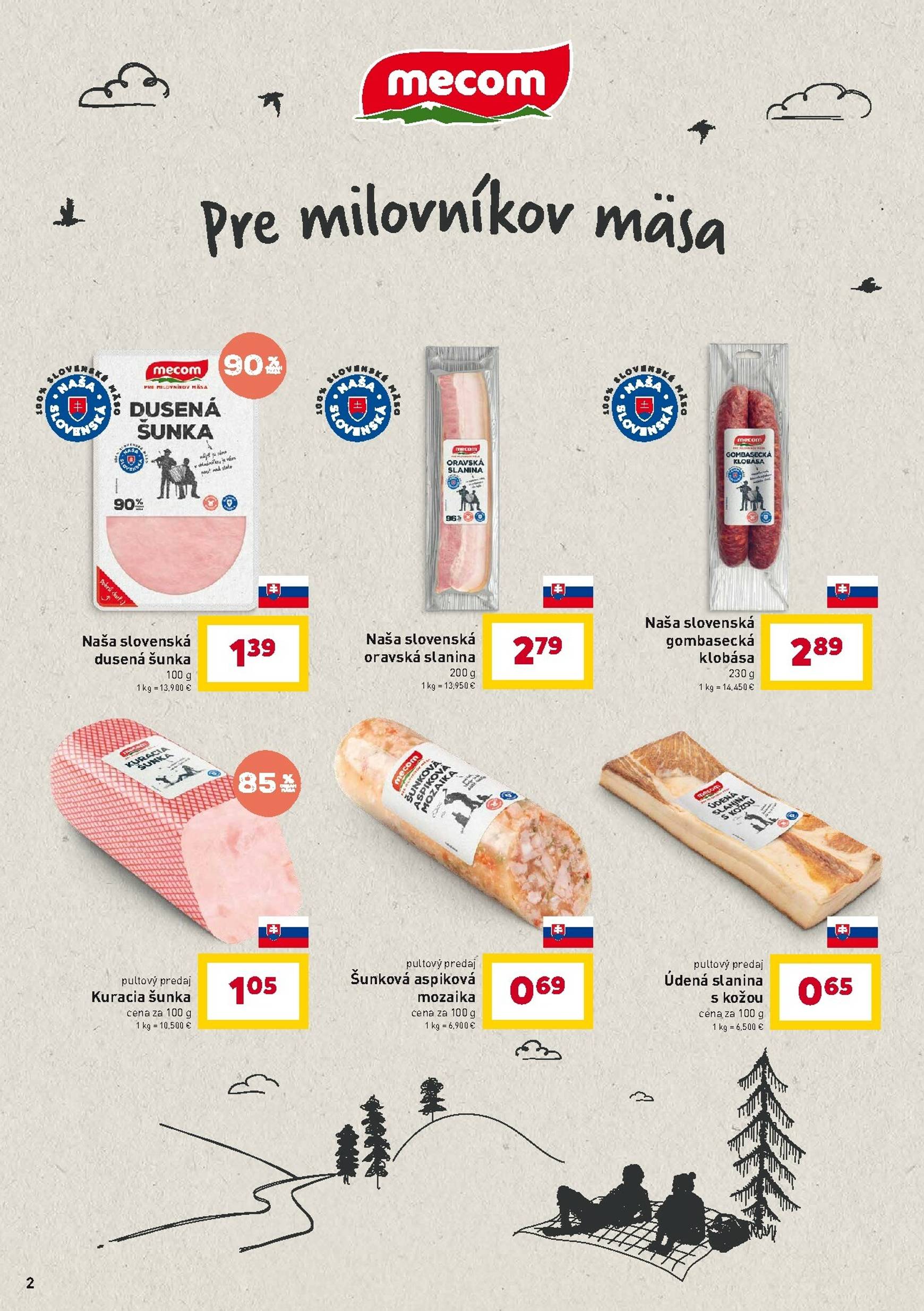 Page 2 of Aktuálny billa leták platný od stredy 01.10 do 21.10