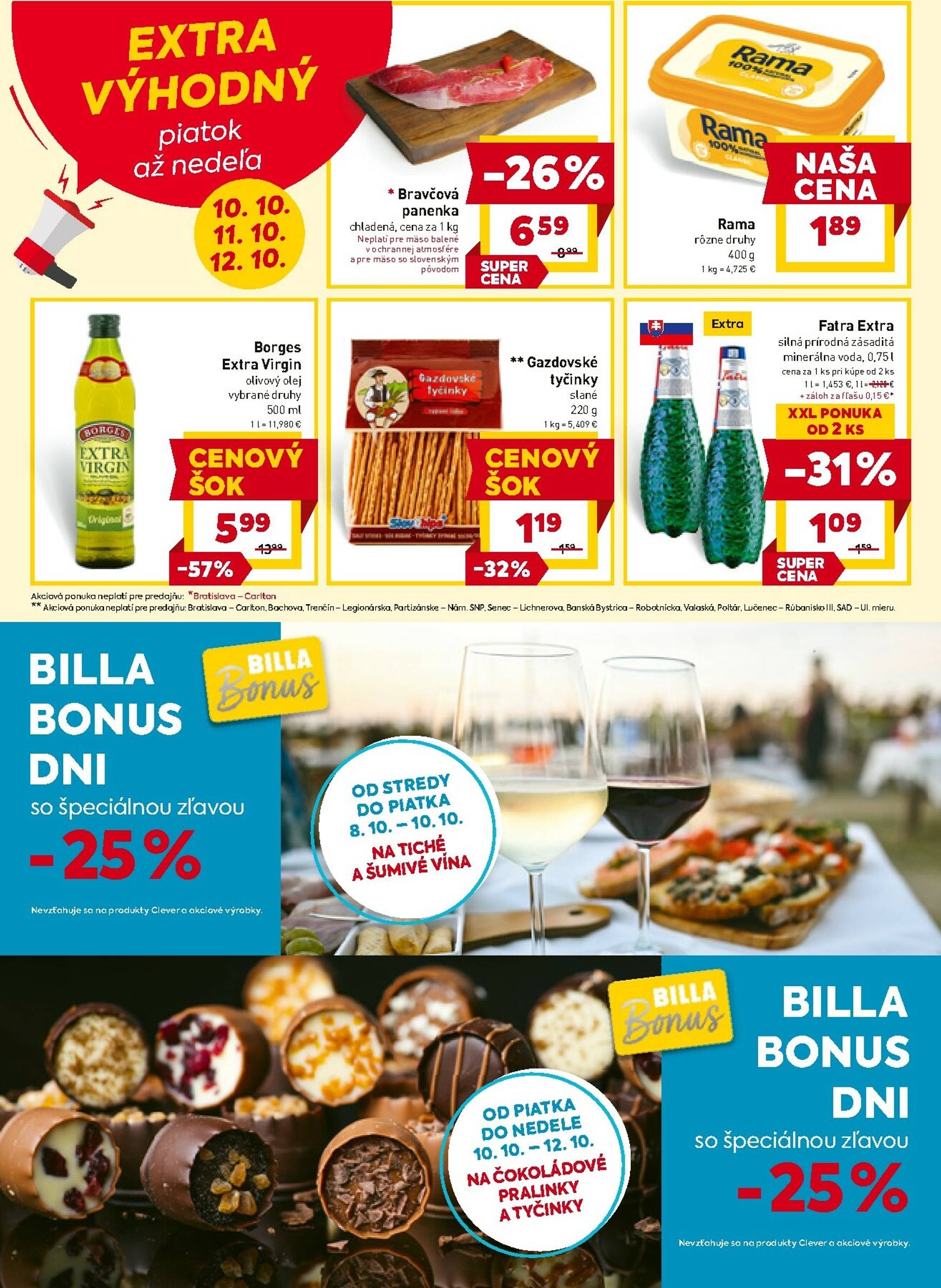 Page 20 of Aktuálny billa leták platný od stredy 08.10 do 14.10