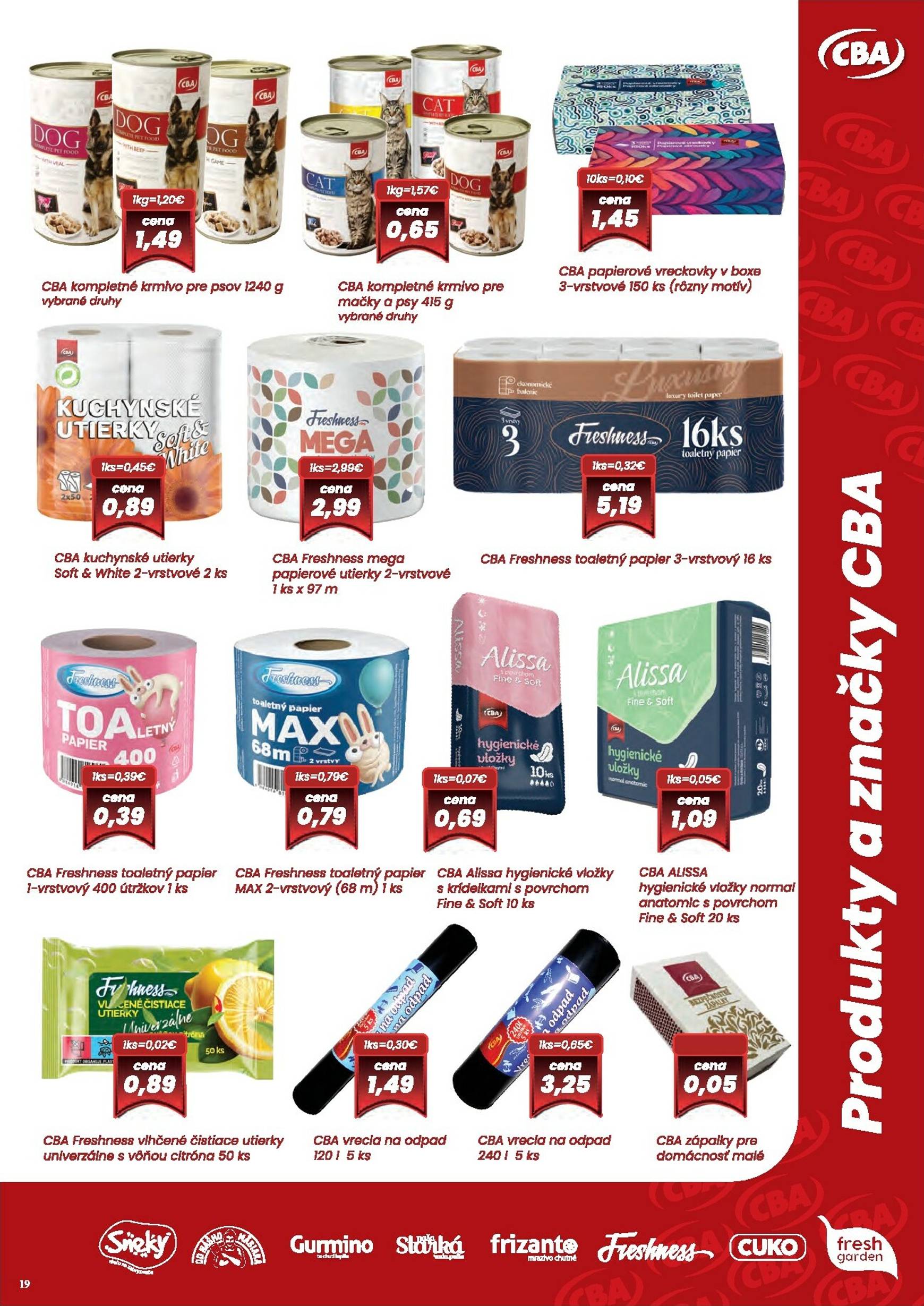 Page 19 of Aktuálny cba leták platný od štvrtka 02.10 do 15.10