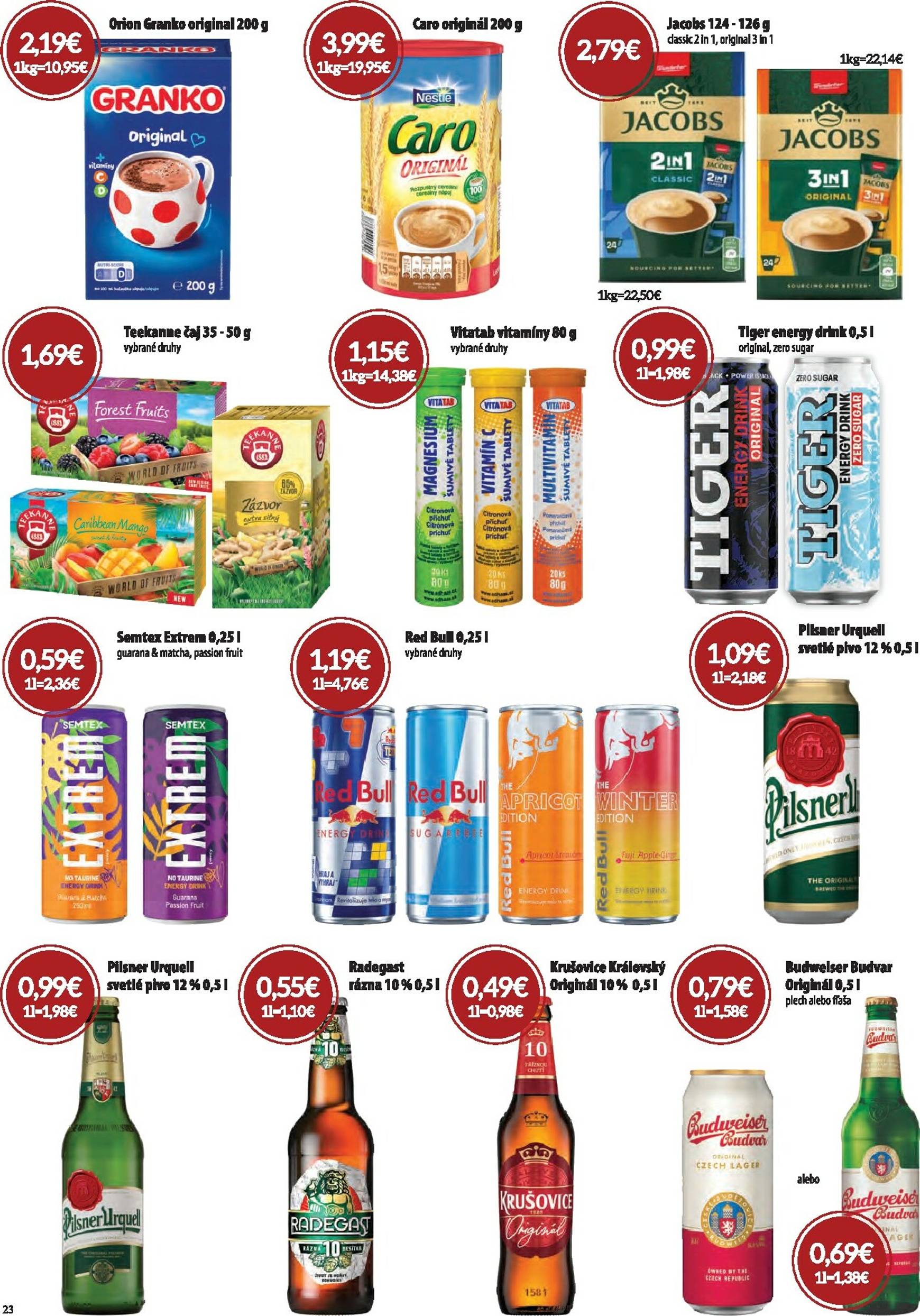 Page 23 of Aktuálny cba leták platný od štvrtka 02.10 do 15.10
