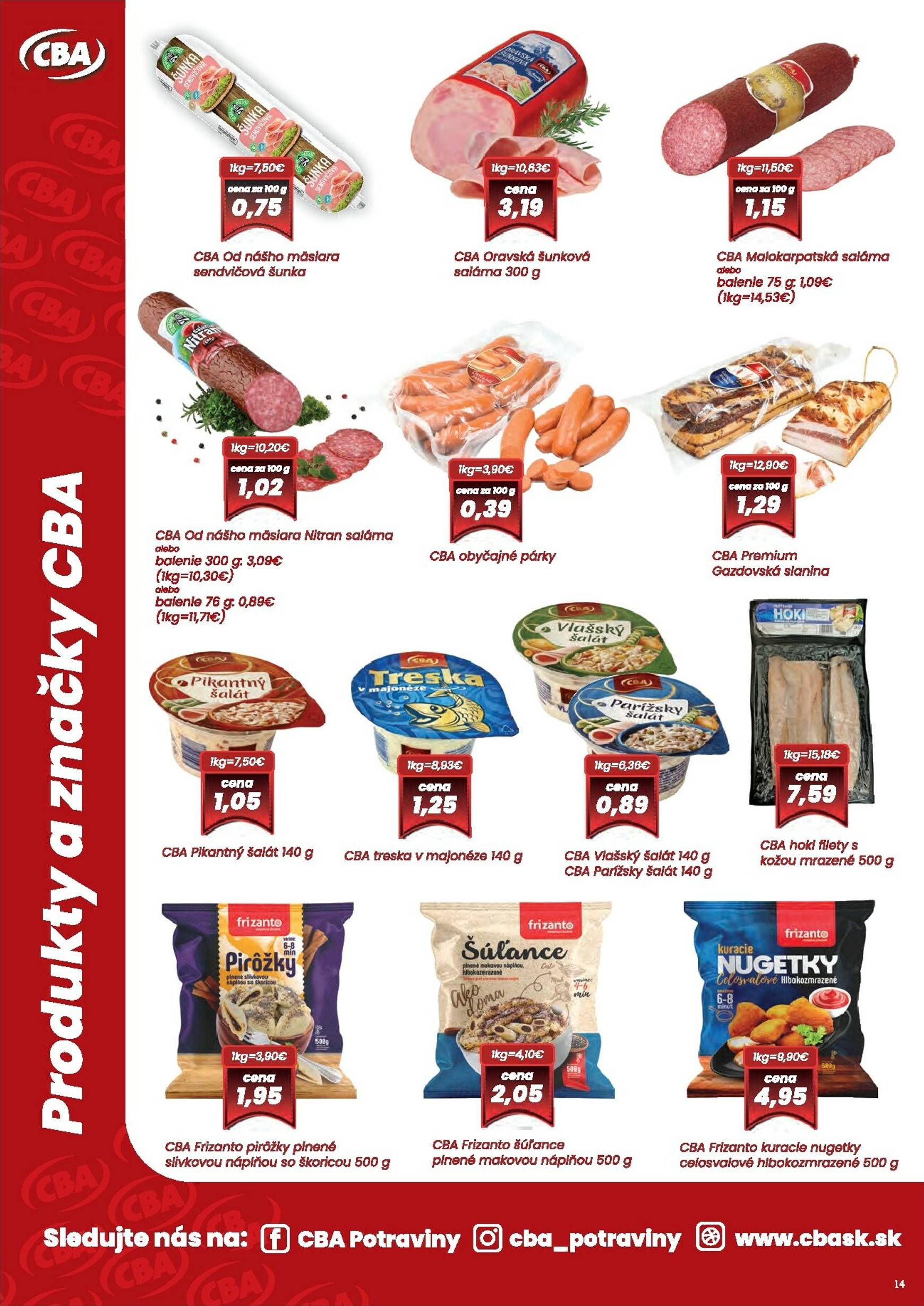 Page 14 of Aktuálny cba leták platný od štvrtka 02.10 do 15.10