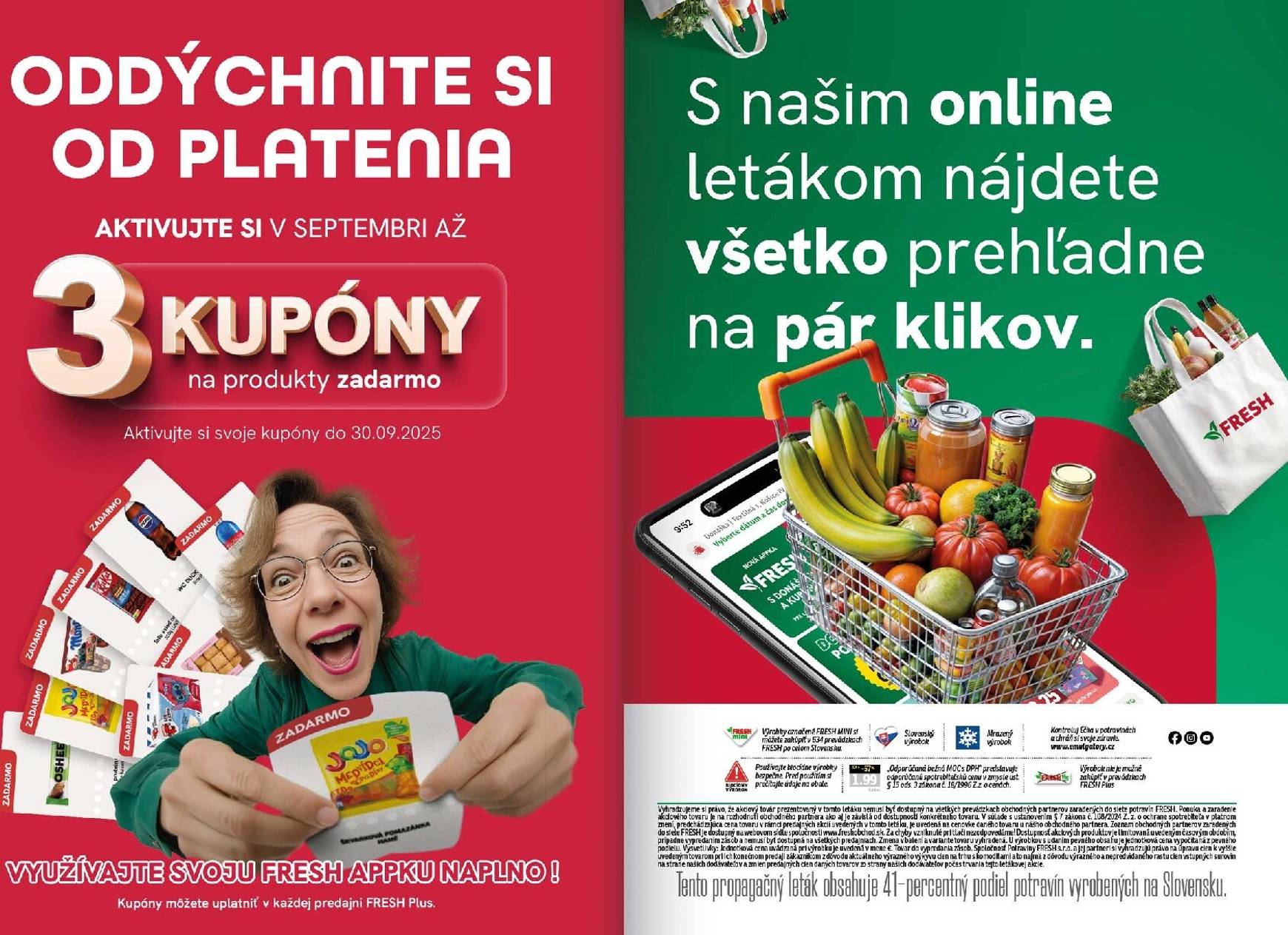 Page 29 of Aktuálny fresh leták platný od štvrtka 25.09 do 08.10