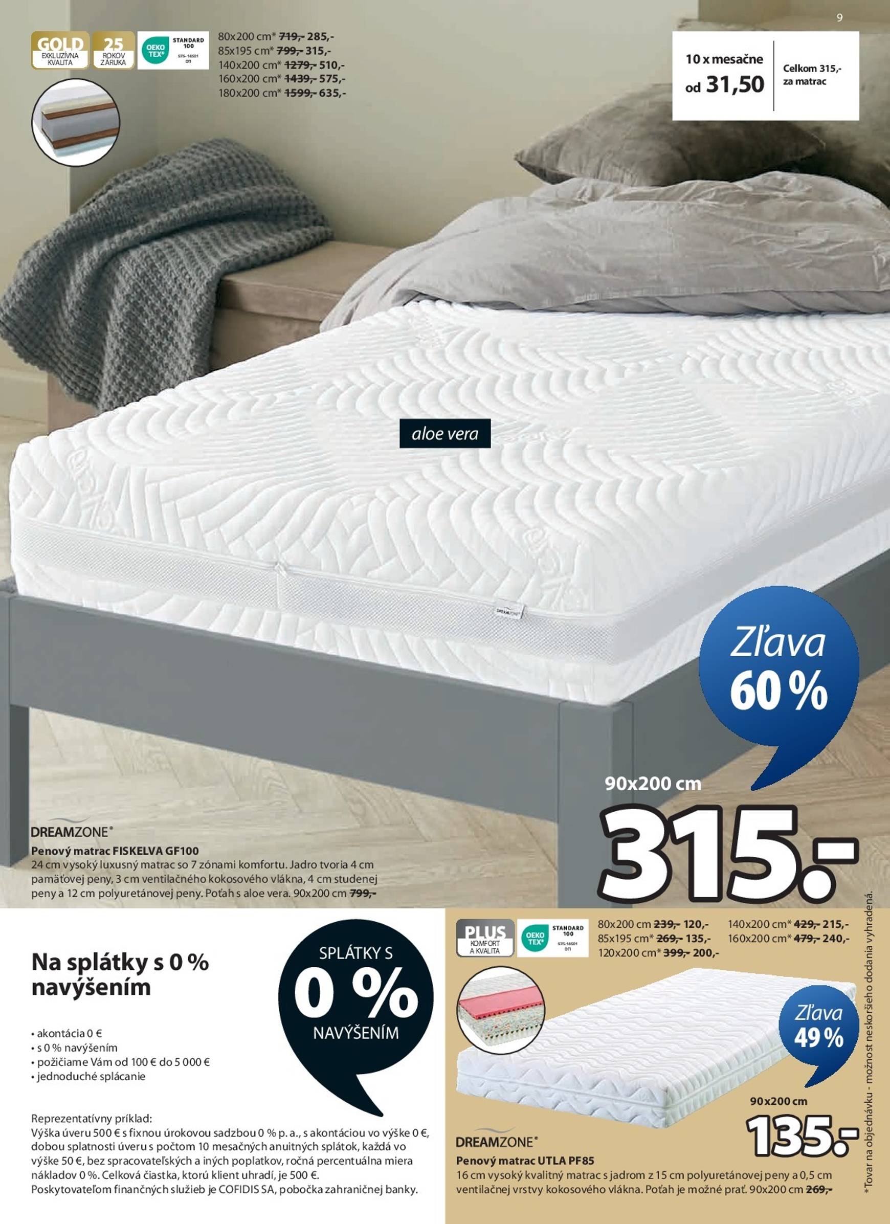 Page 9 of Aktuálny jysk leták platný od pondelka 15.09 do 14.10