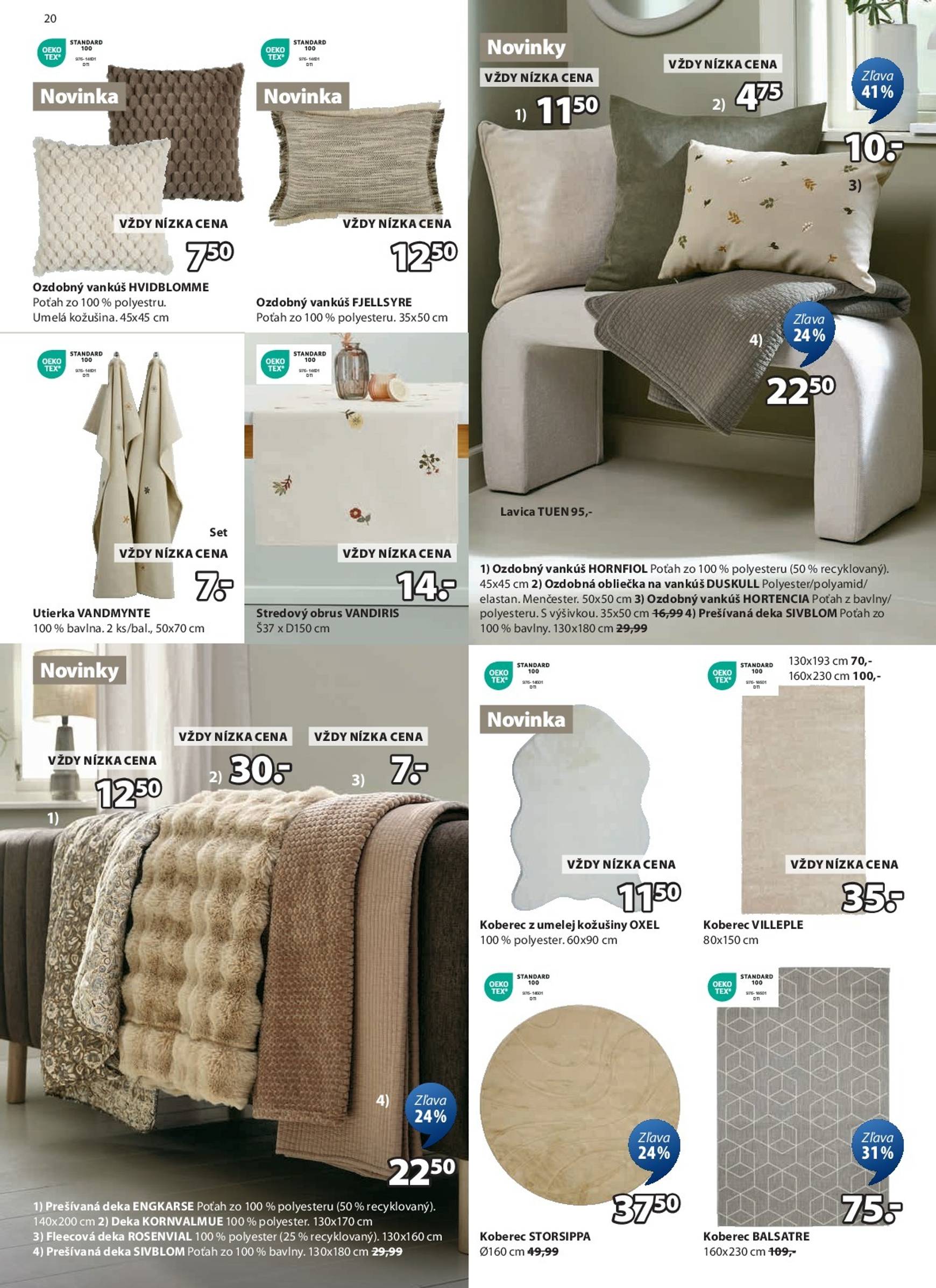 Page 20 of Aktuálny jysk leták platný od pondelka 15.09 do 14.10