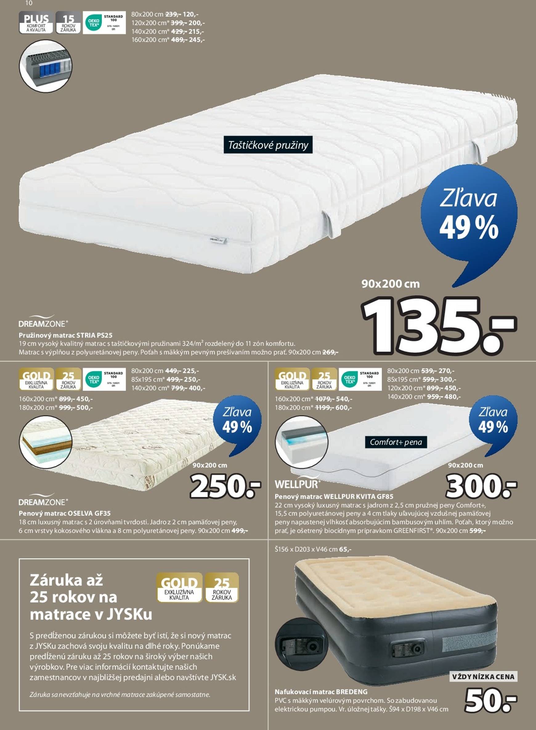 Page 10 of Aktuálny jysk leták platný od pondelka 15.09 do 14.10