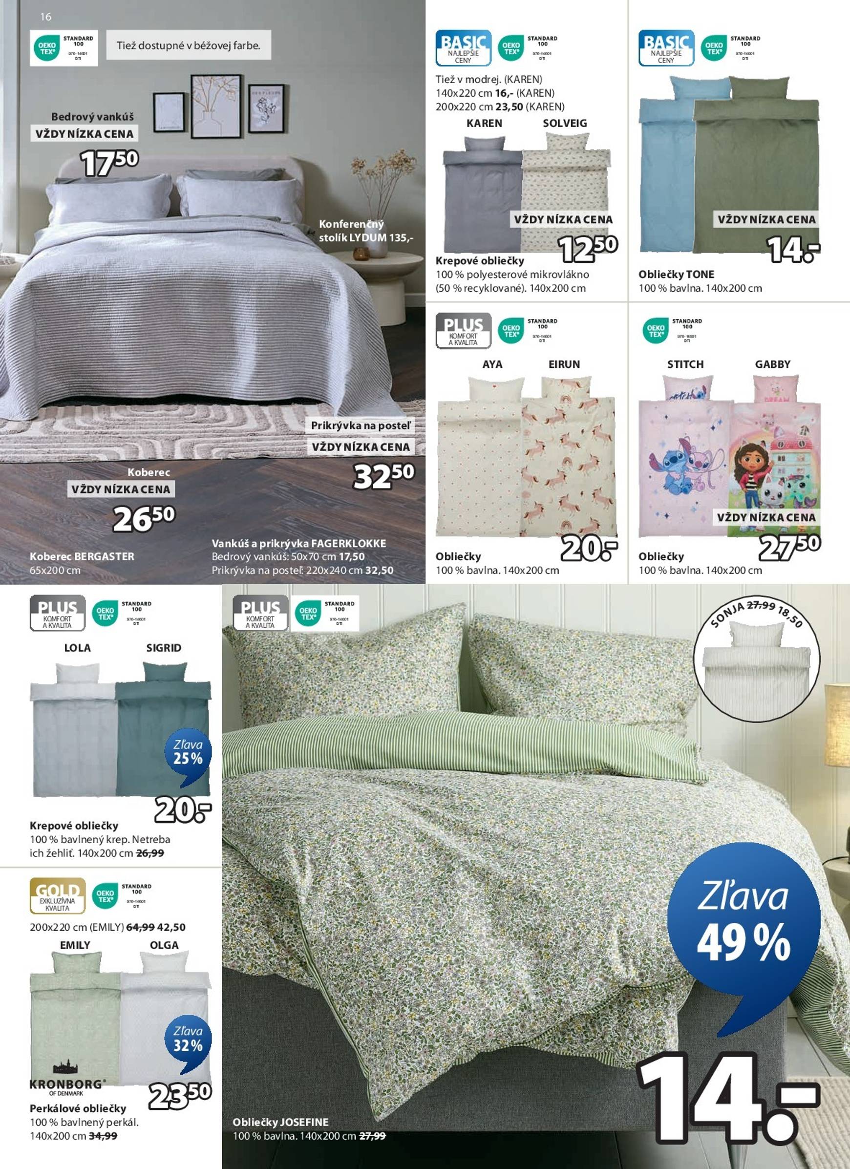 Page 16 of Aktuálny jysk leták platný od pondelka 15.09 do 14.10