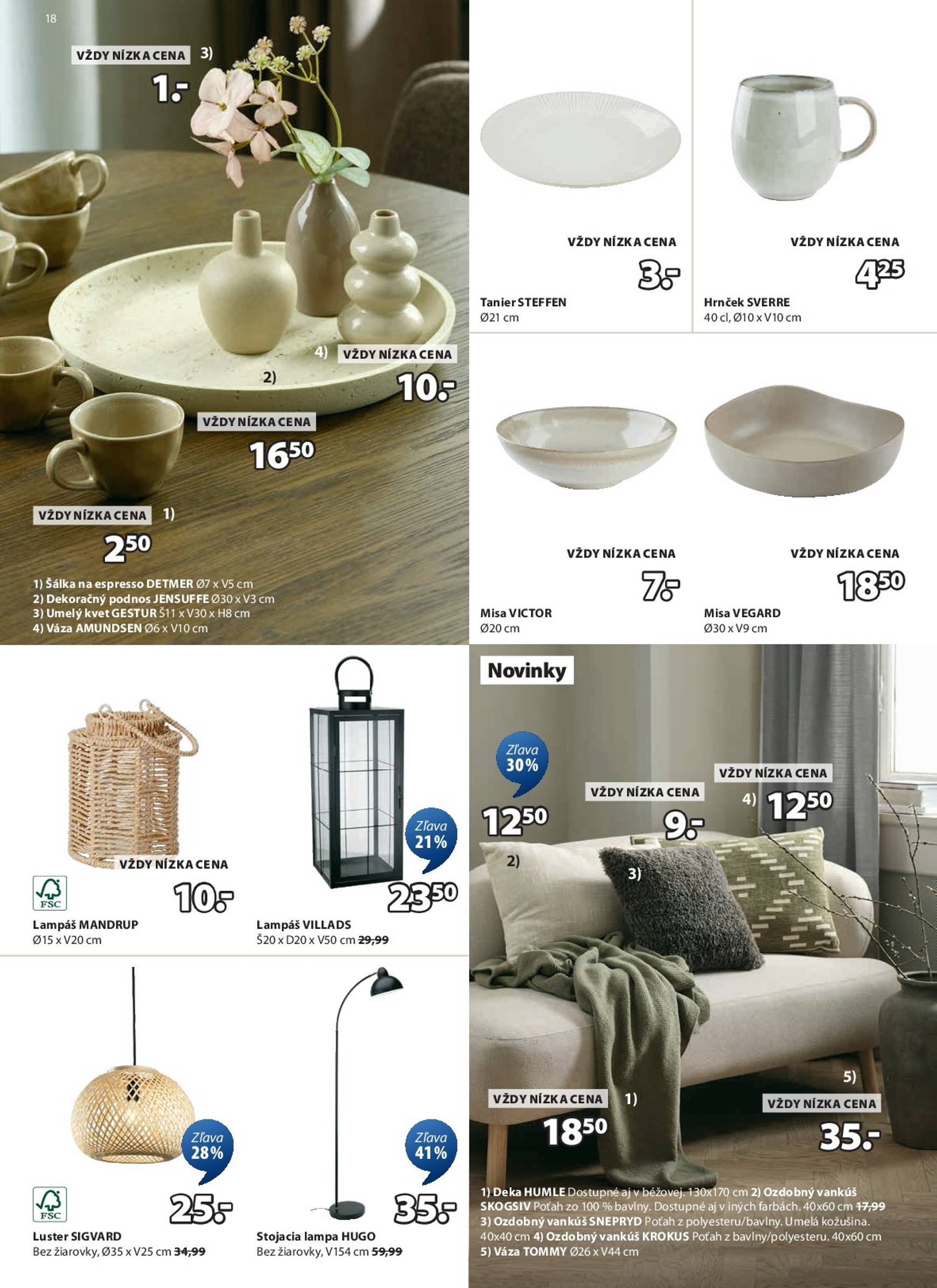 Page 18 of Aktuálny jysk leták platný od pondelka 15.09 do 14.10