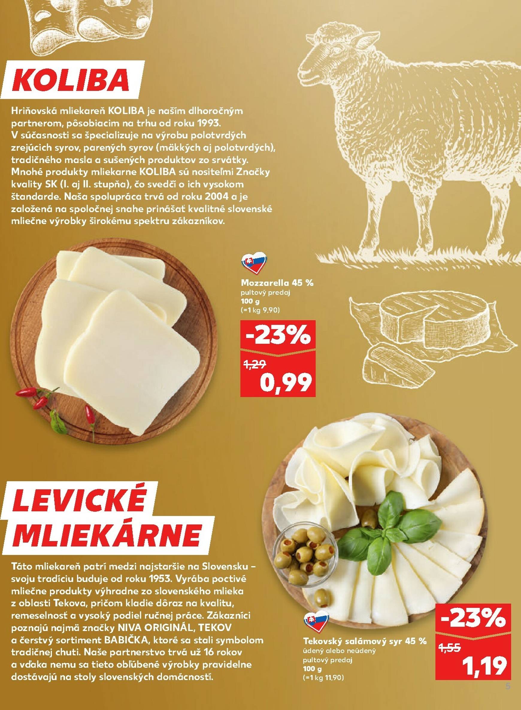 Page 5 of Aktuálny kaufland leták platný od stredy 01.10 do 31.10