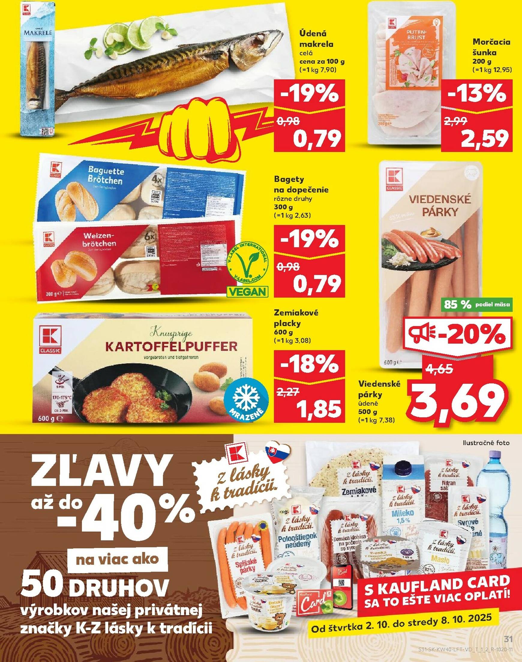 Page 31 of Aktuálny kaufland leták platný od štvrtka 02.10 do 08.10
