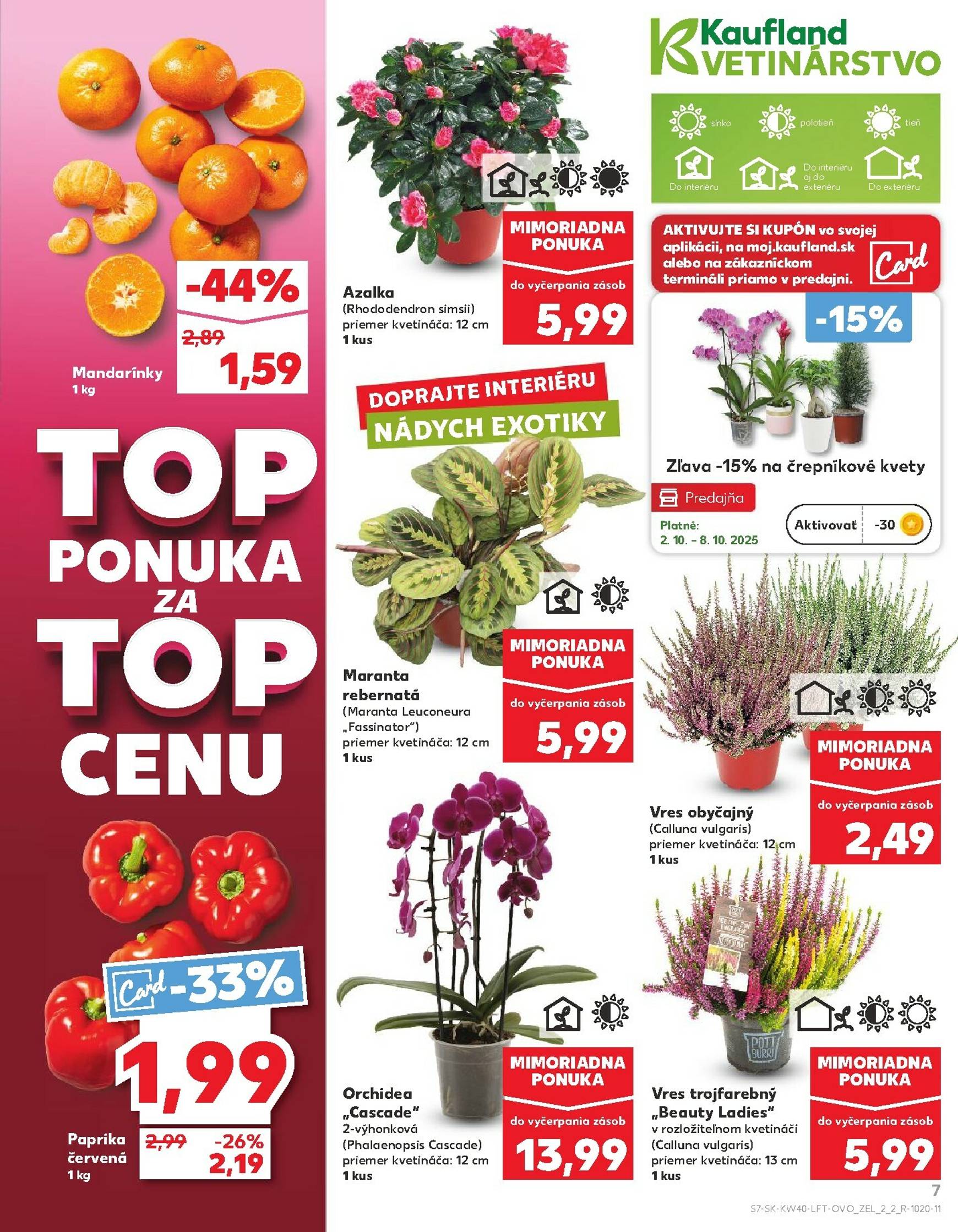 Page 7 of Aktuálny kaufland leták platný od štvrtka 02.10 do 08.10