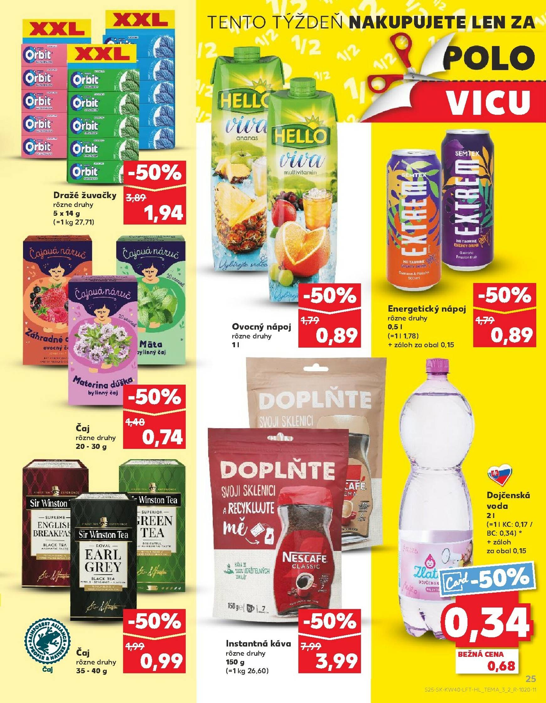 Page 25 of Aktuálny kaufland leták platný od štvrtka 02.10 do 08.10