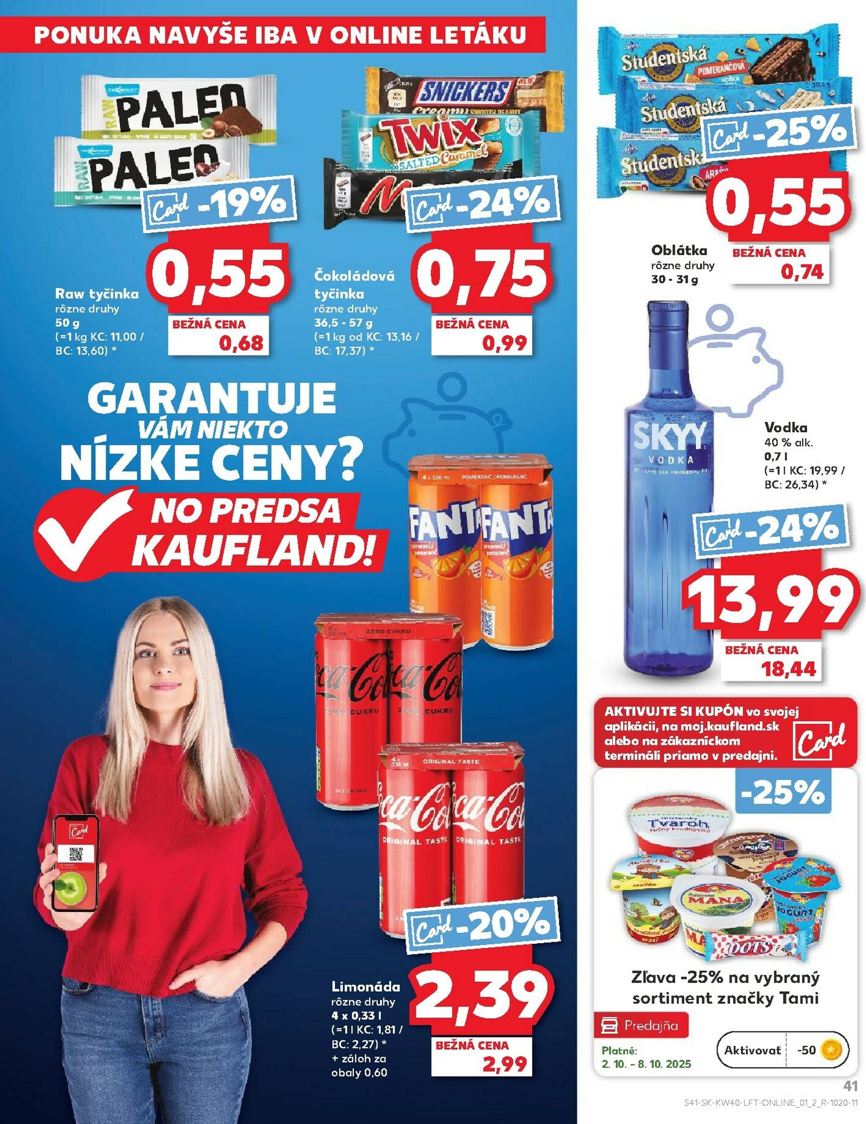 Page 41 of Aktuálny kaufland leták platný od štvrtka 02.10 do 08.10