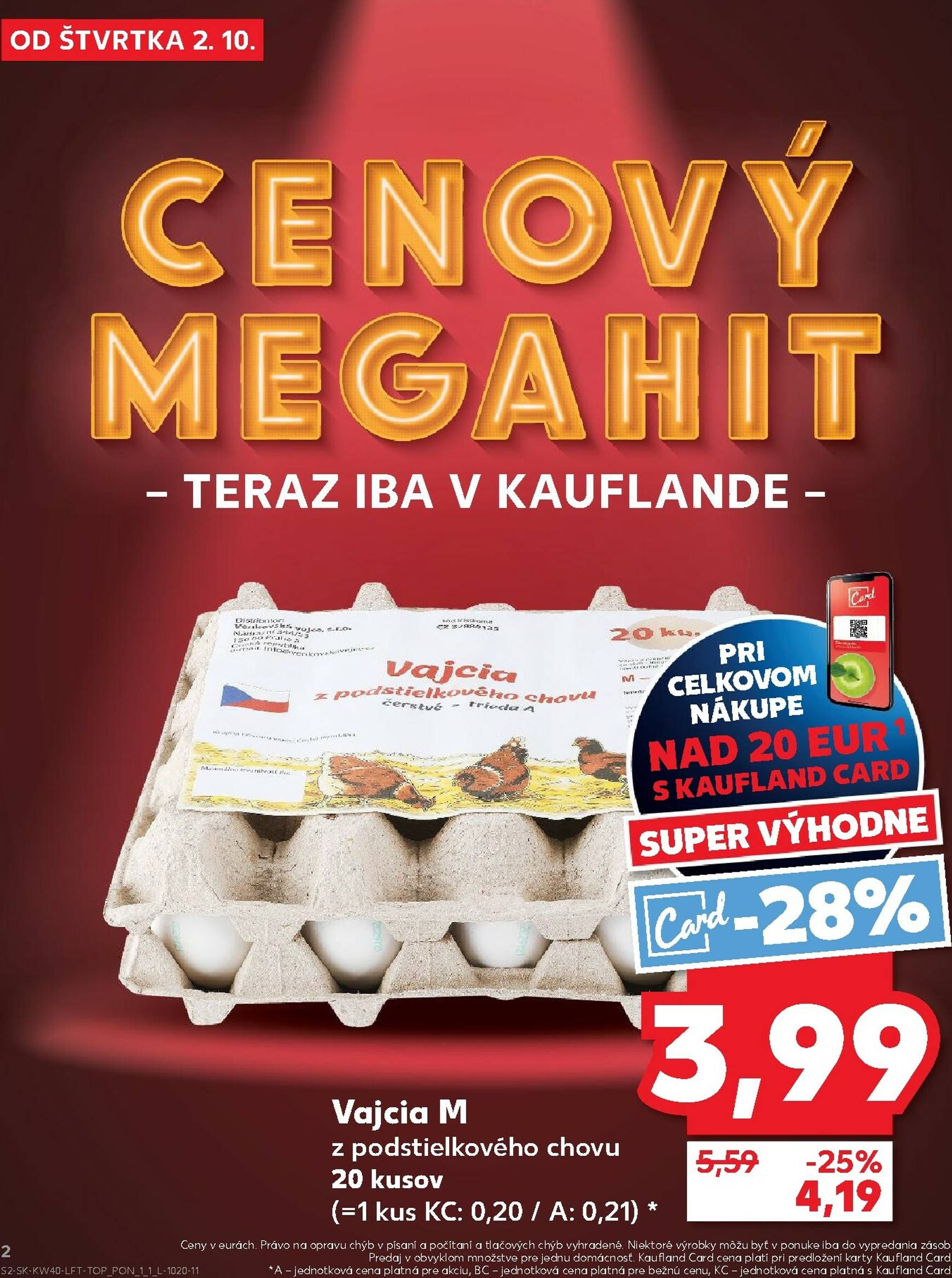 Page 2 of Aktuálny kaufland leták platný od štvrtka 02.10 do 08.10
