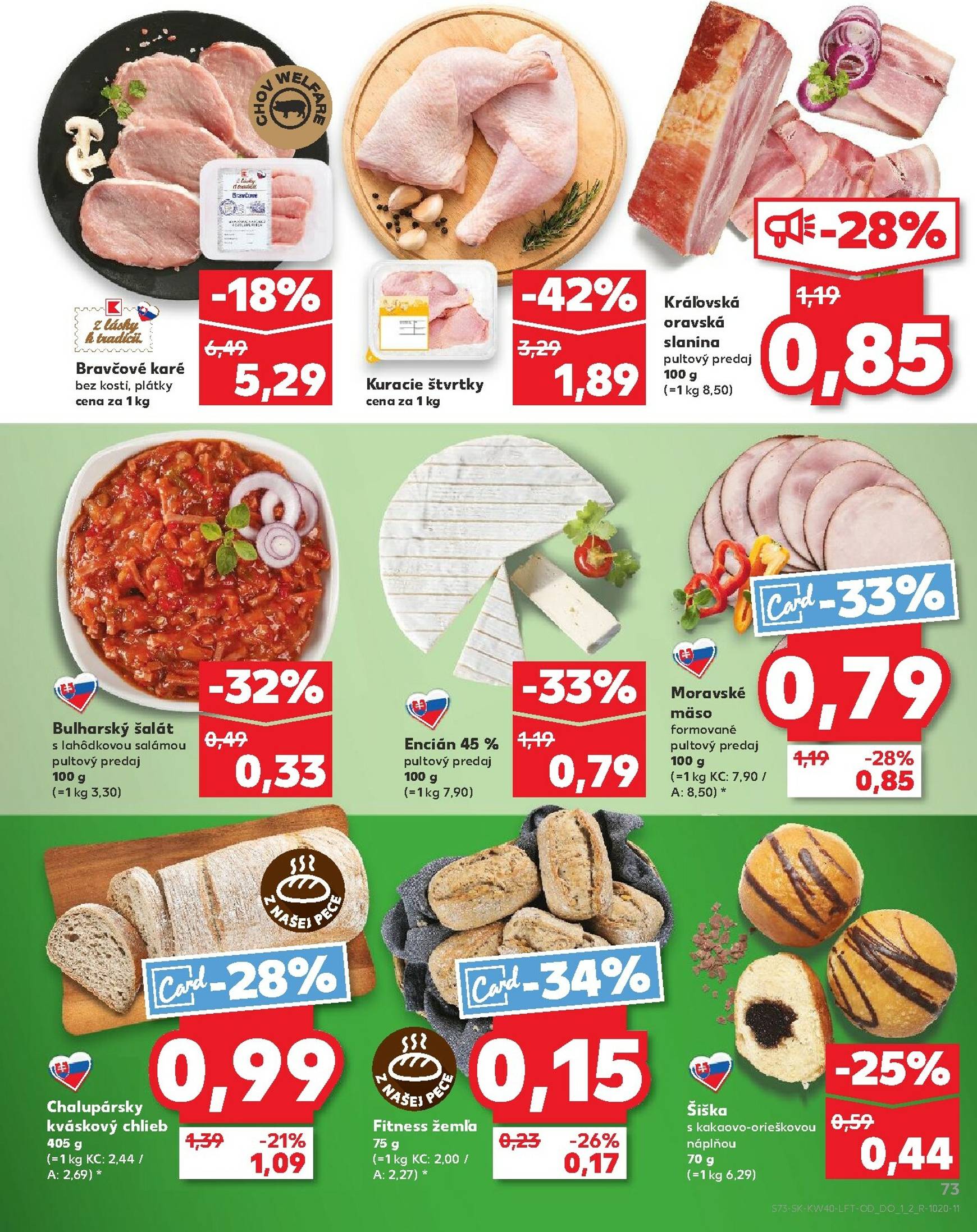Page 73 of Aktuálny kaufland leták platný od štvrtka 02.10 do 08.10