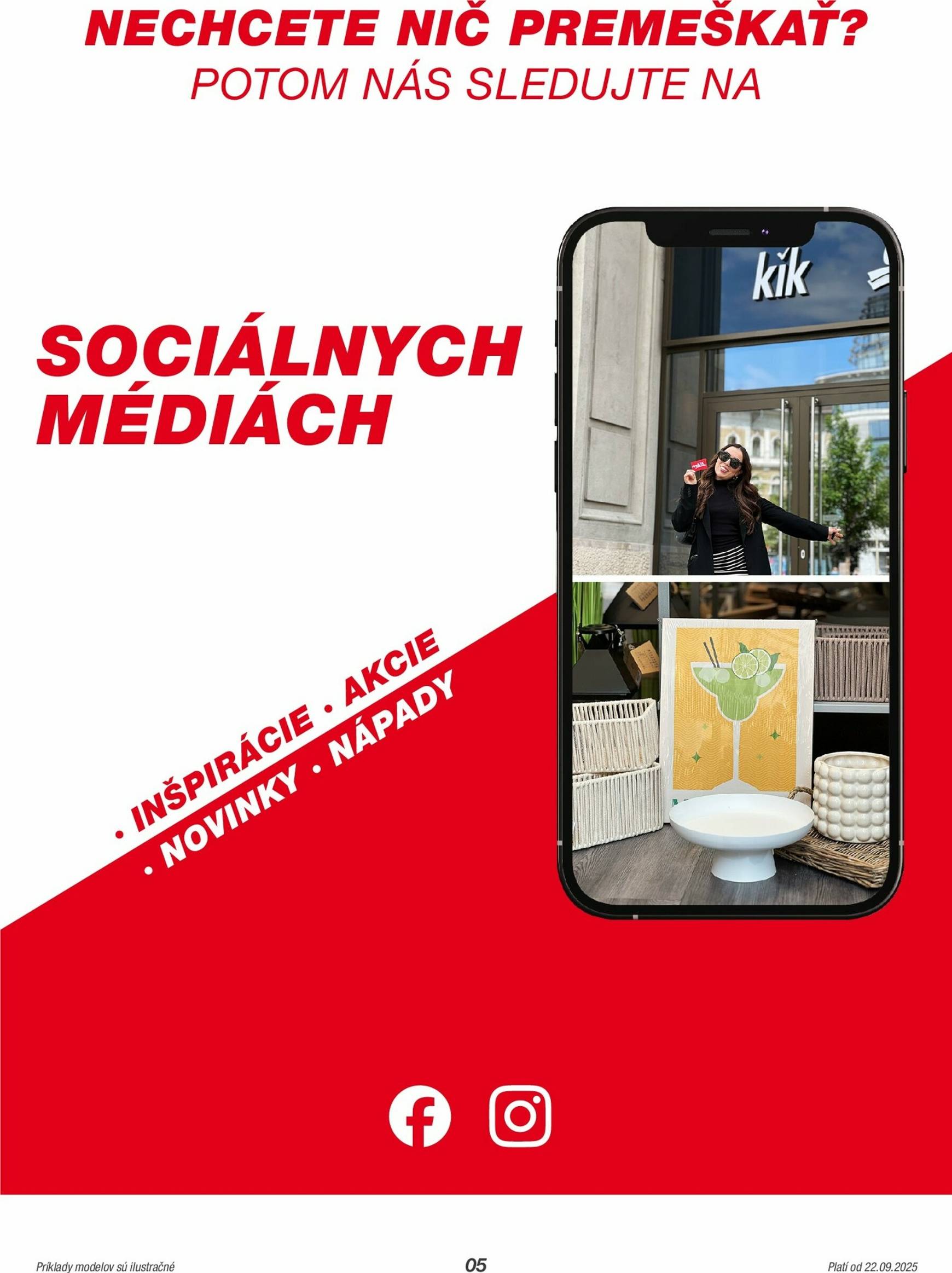 Page 5 of Aktuálny kik leták platný od pondelka 22.09 do 12.10