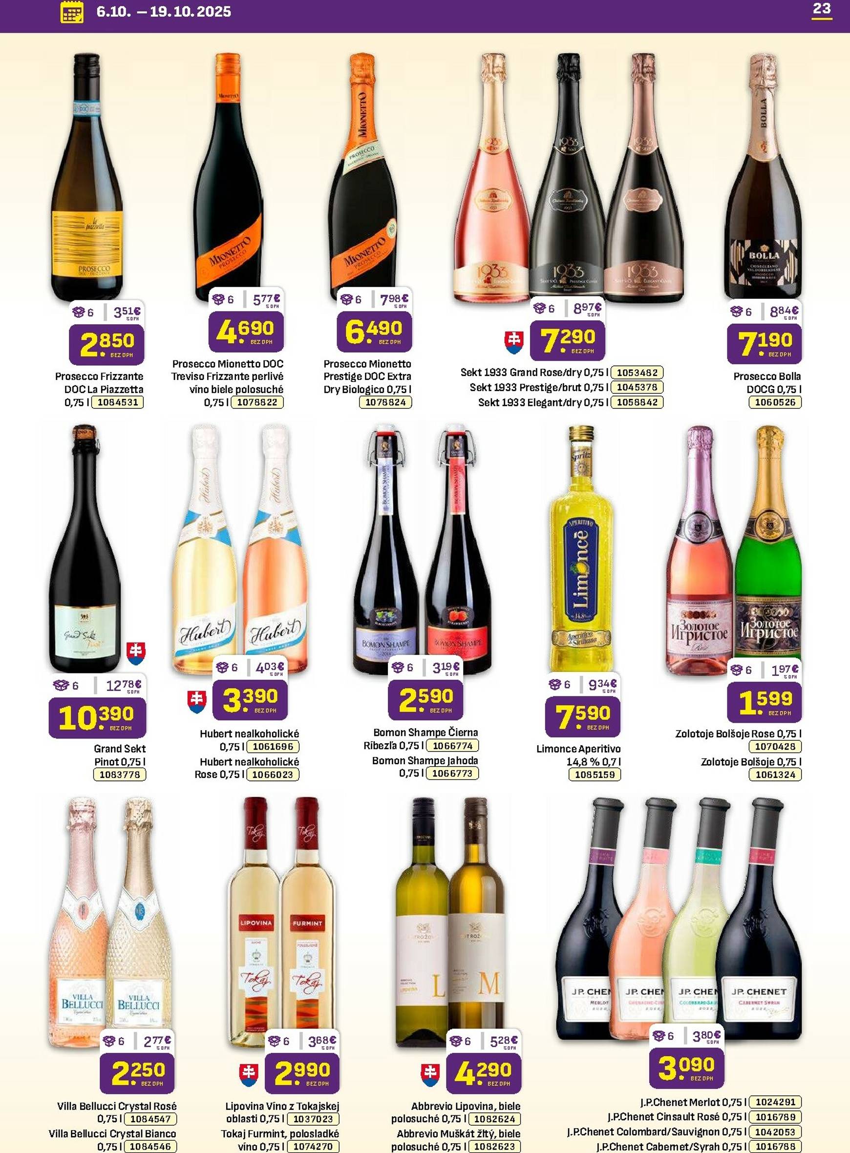 Page 23 of Aktuálny libex leták platný od pondelka 06.10 do 19.10