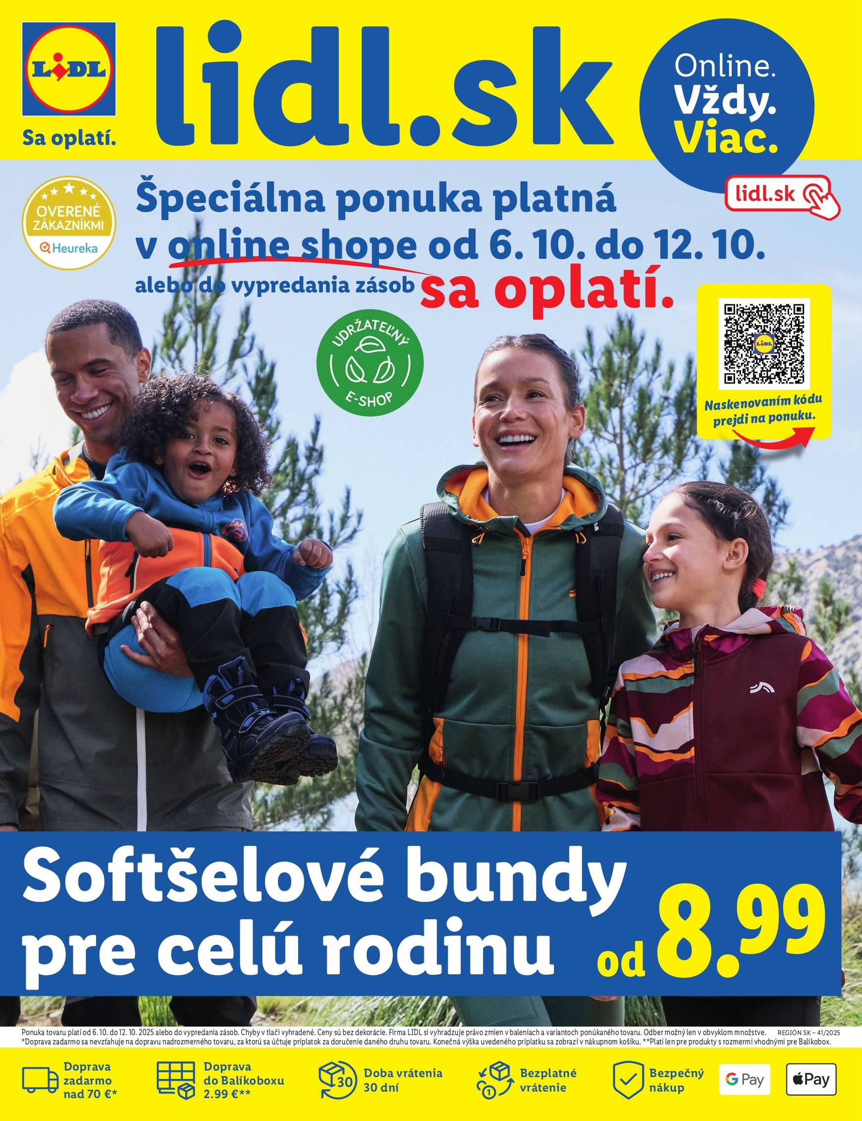 Page 1 of Aktuálny lidl leták platný od pondelka 06.10 do 12.10