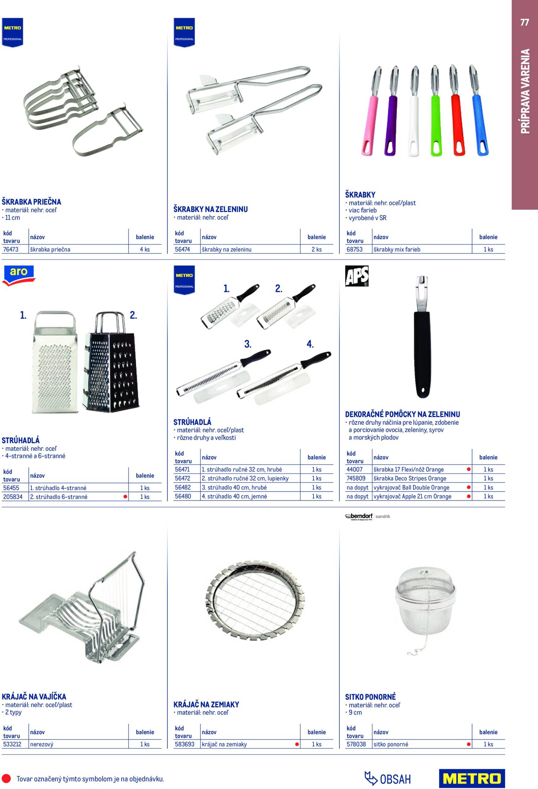Page 77 of Aktuálny metro leták platný od nedele 01.02 do 31.01