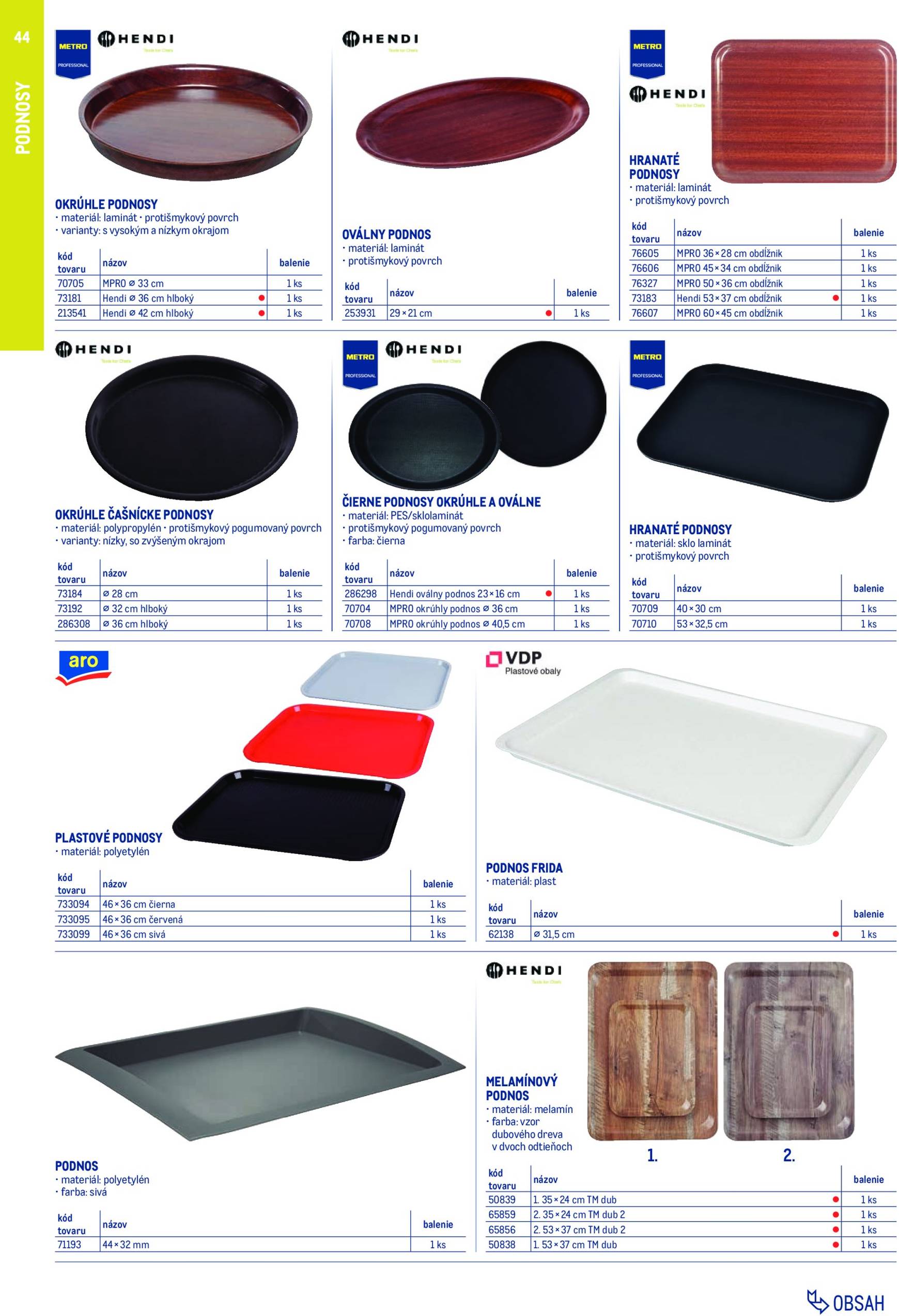 Page 44 of Aktuálny metro leták platný od nedele 01.02 do 31.01