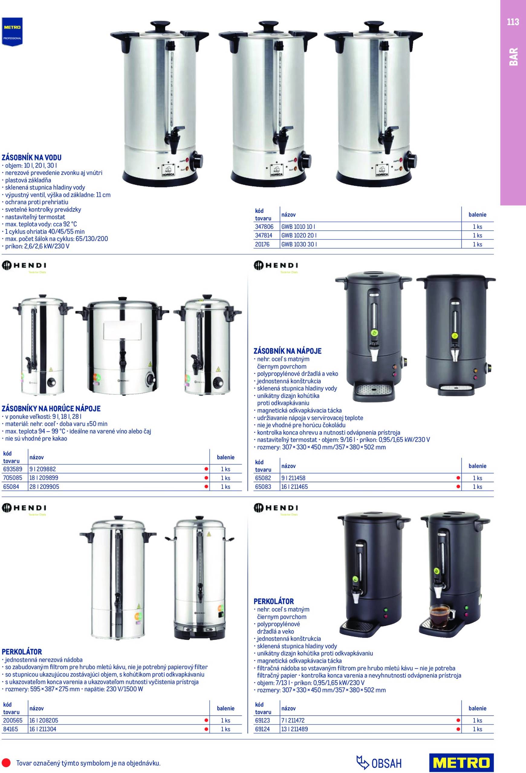 Page 113 of Aktuálny metro leták platný od nedele 01.02 do 31.01