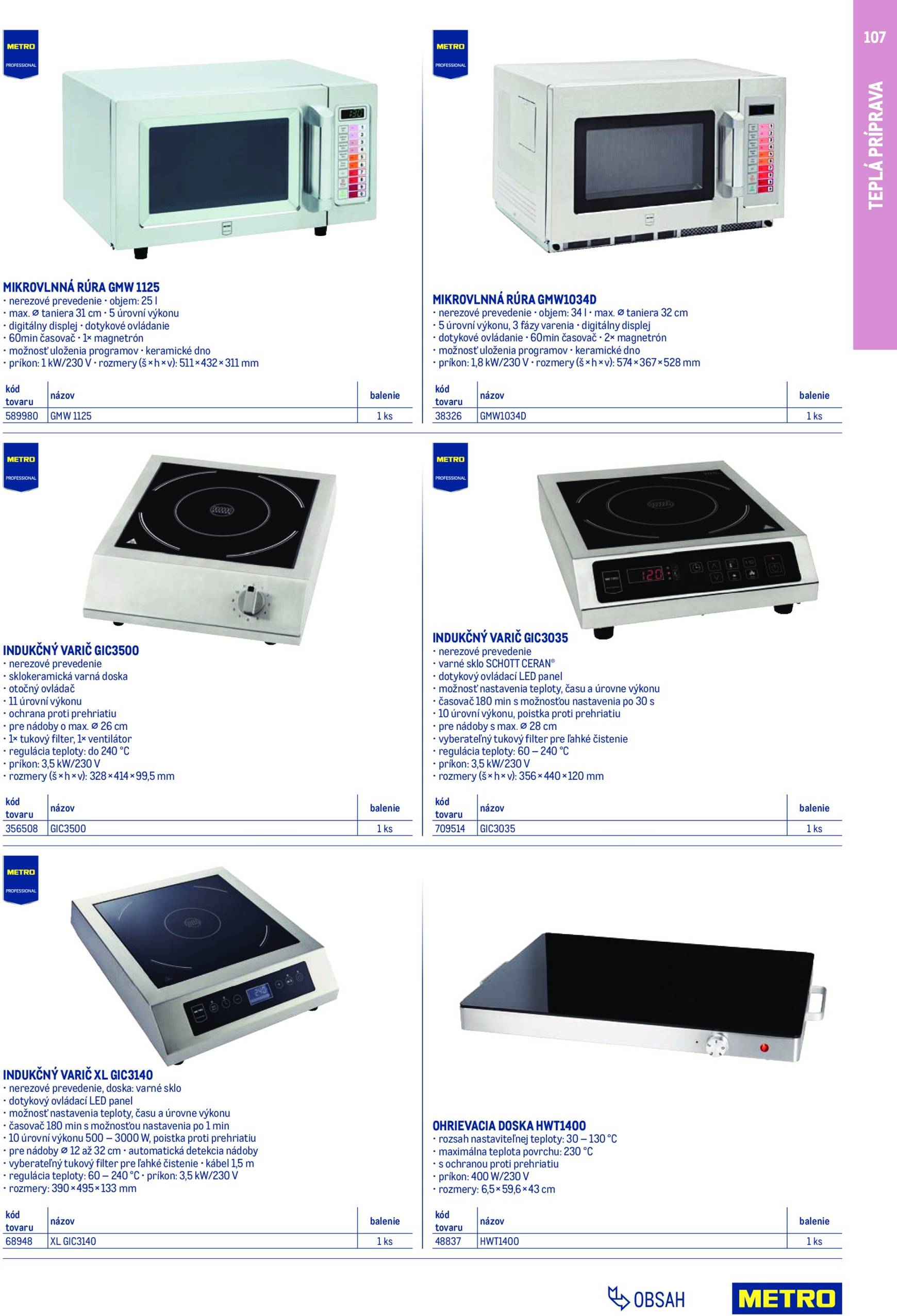 Page 107 of Aktuálny metro leták platný od nedele 01.02 do 31.01