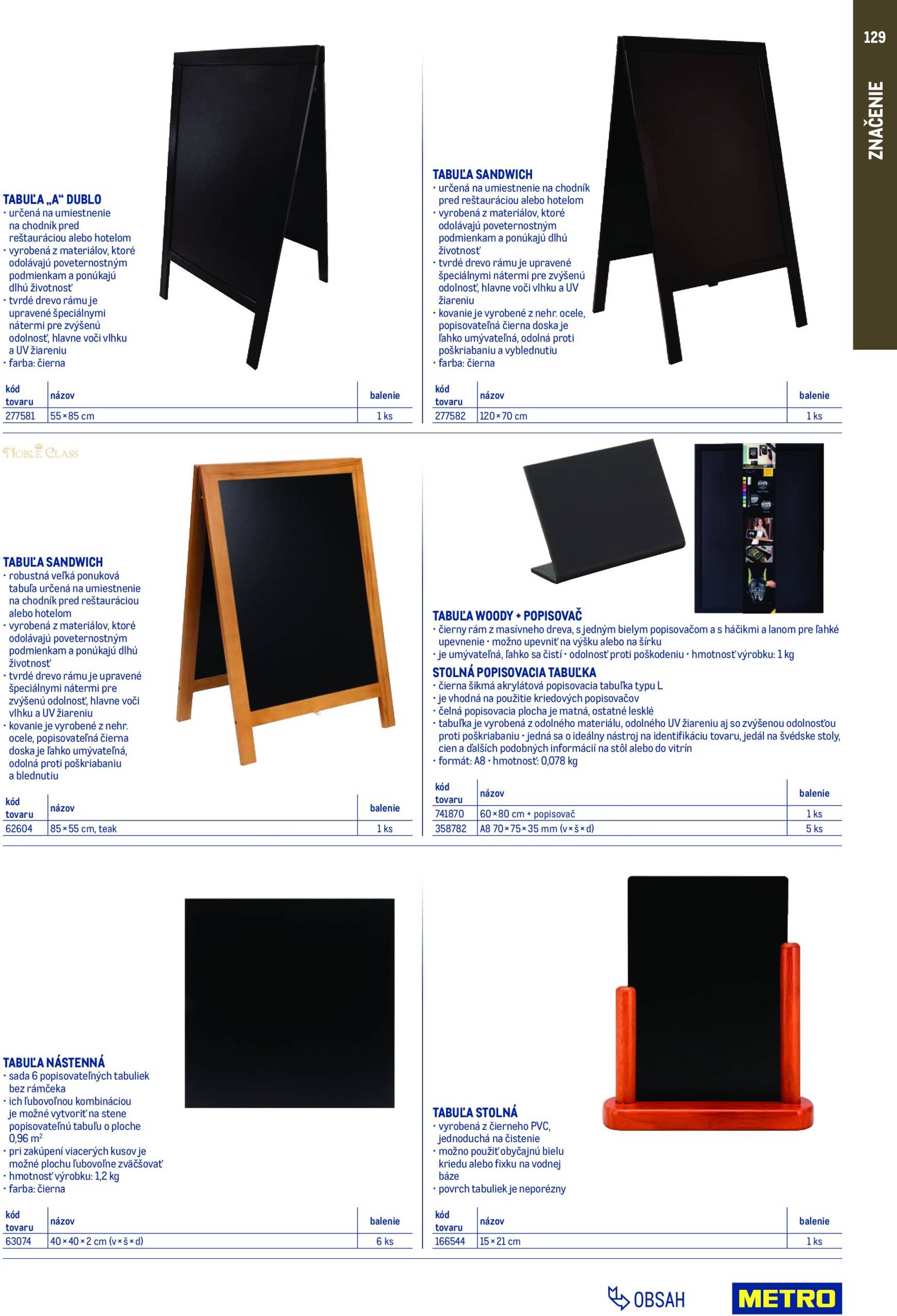 Page 129 of Aktuálny metro leták platný od nedele 01.02 do 31.01