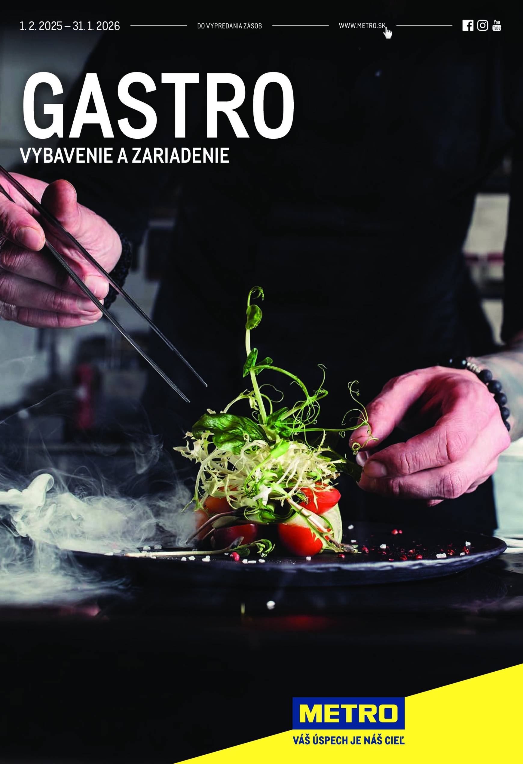 Page 1 of Aktuálny metro leták platný od nedele 01.02 do 31.01