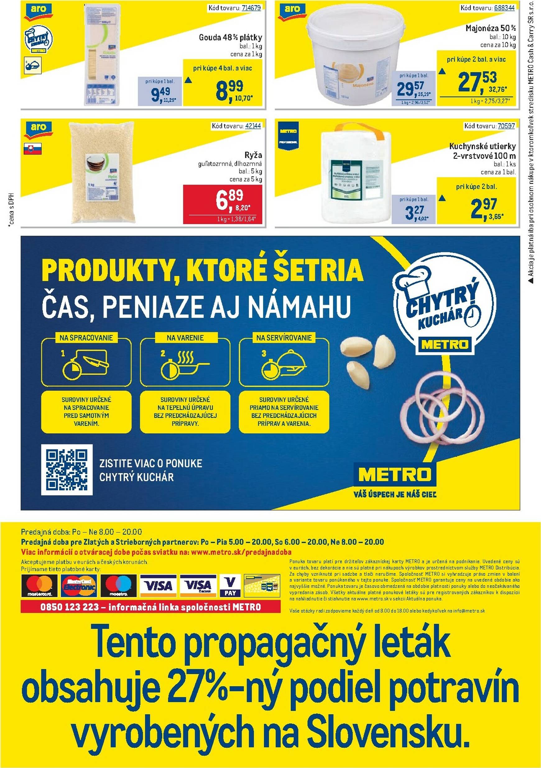 Page 32 of Aktuálny metro leták platný od stredy 10.09 do 07.10