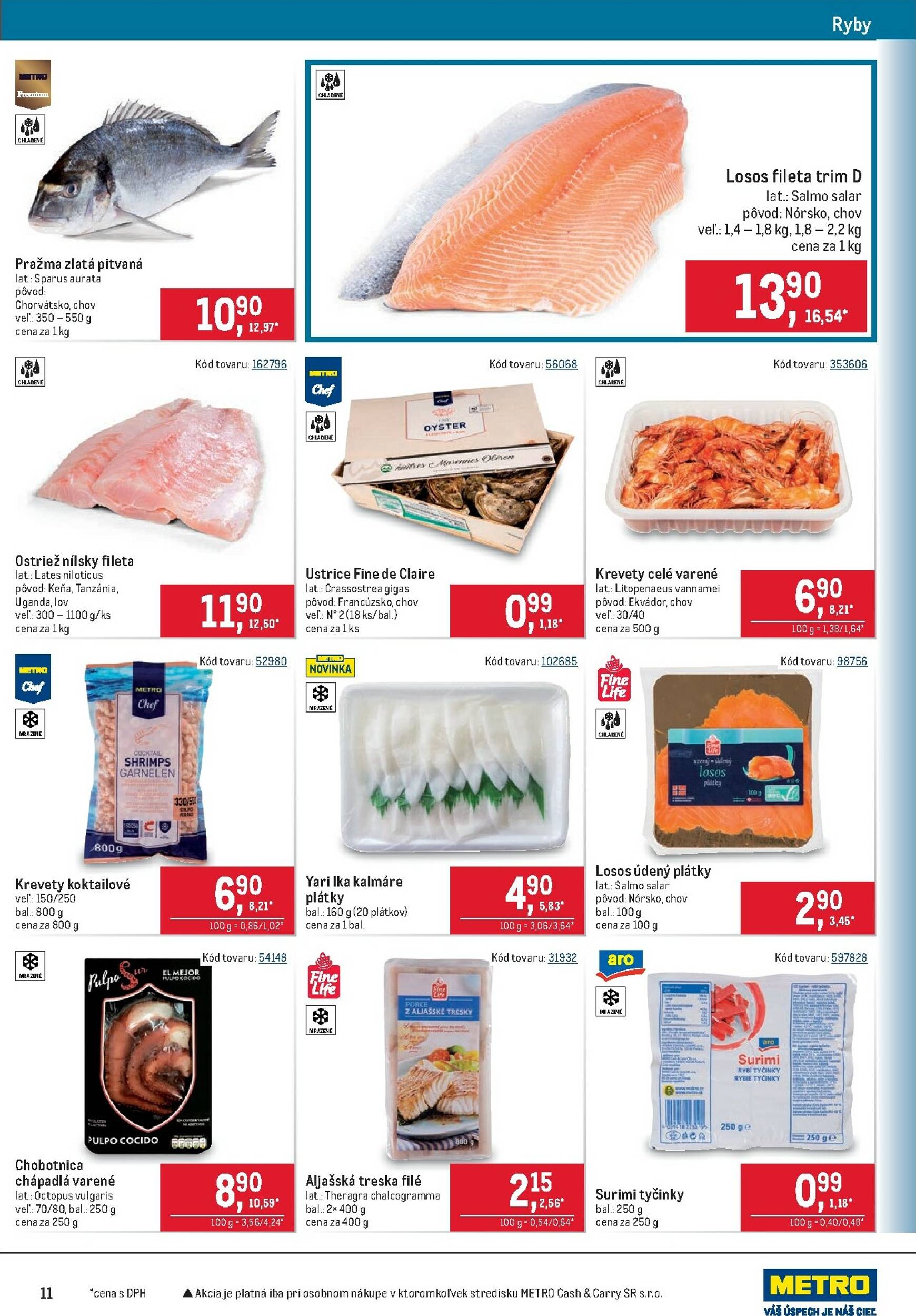 Page 11 of Aktuálny metro leták platný od stredy 24.09 do 07.10