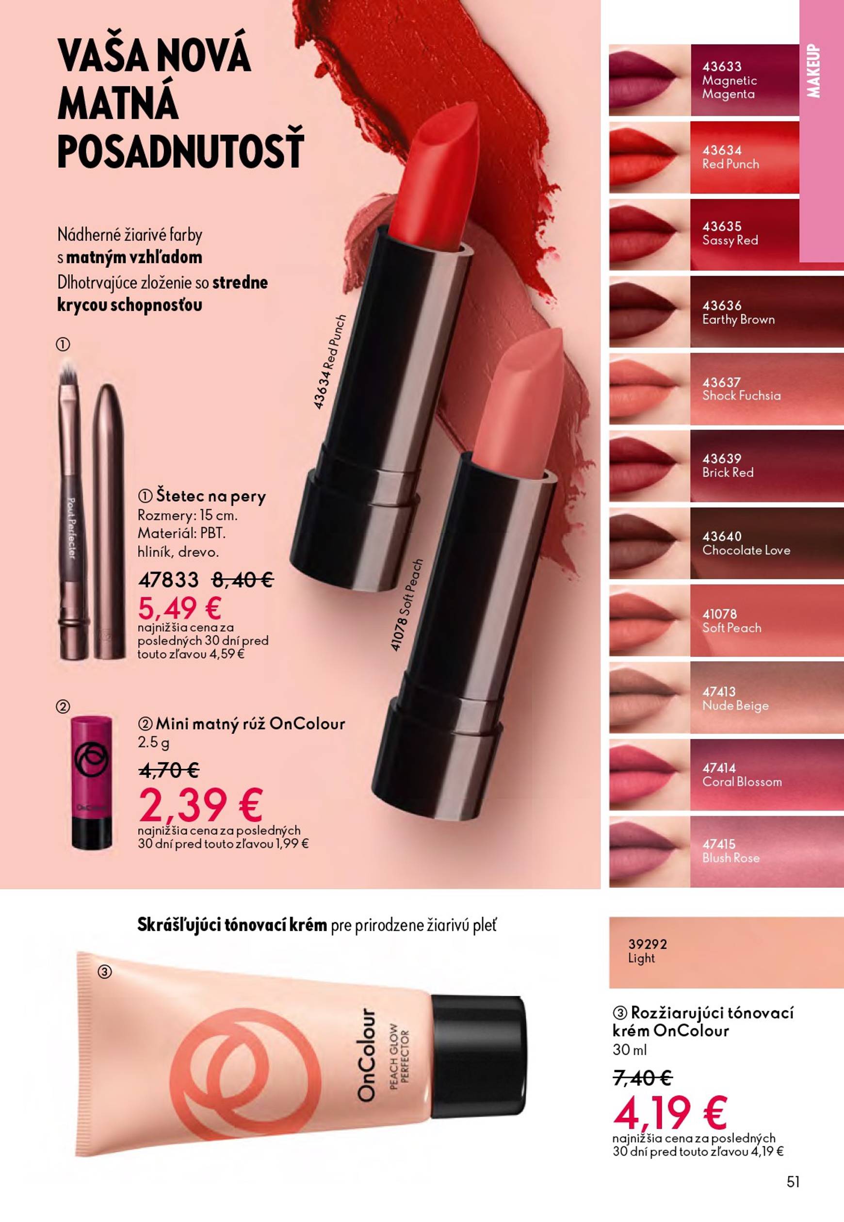Page 51 of Aktuálny oriflame leták platný od stredy 01.10 do 21.10