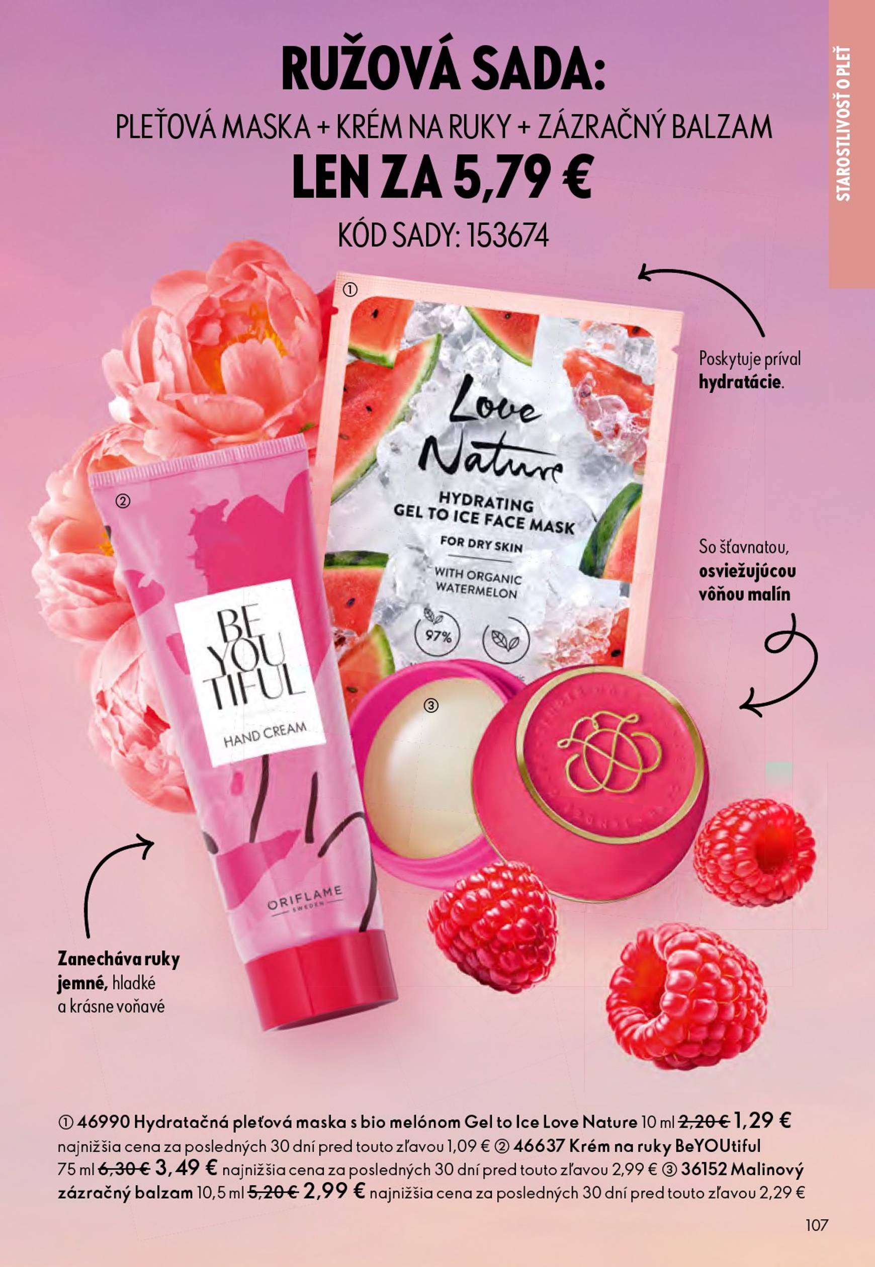 Page 107 of Aktuálny oriflame leták platný od stredy 01.10 do 21.10