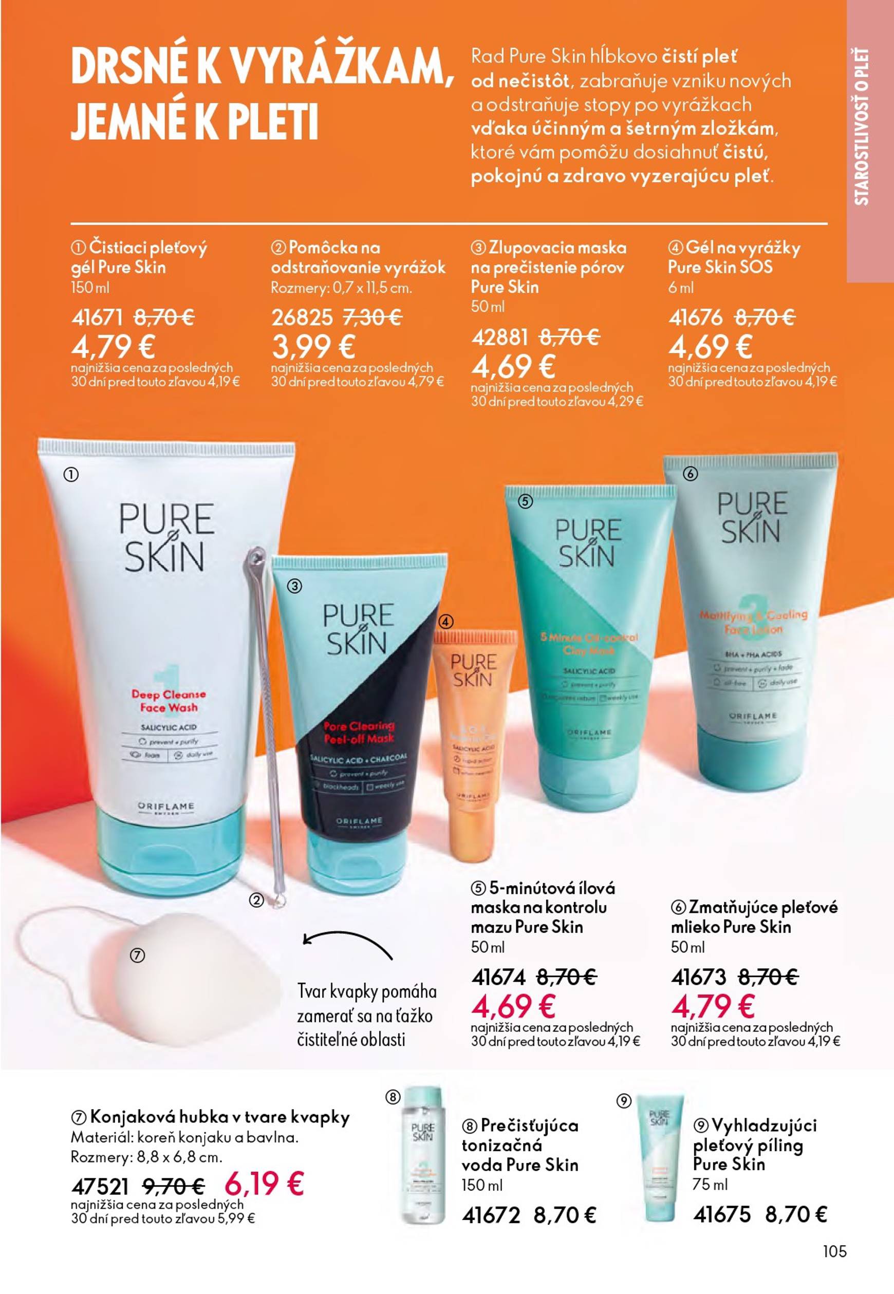 Page 105 of Aktuálny oriflame leták platný od stredy 01.10 do 21.10