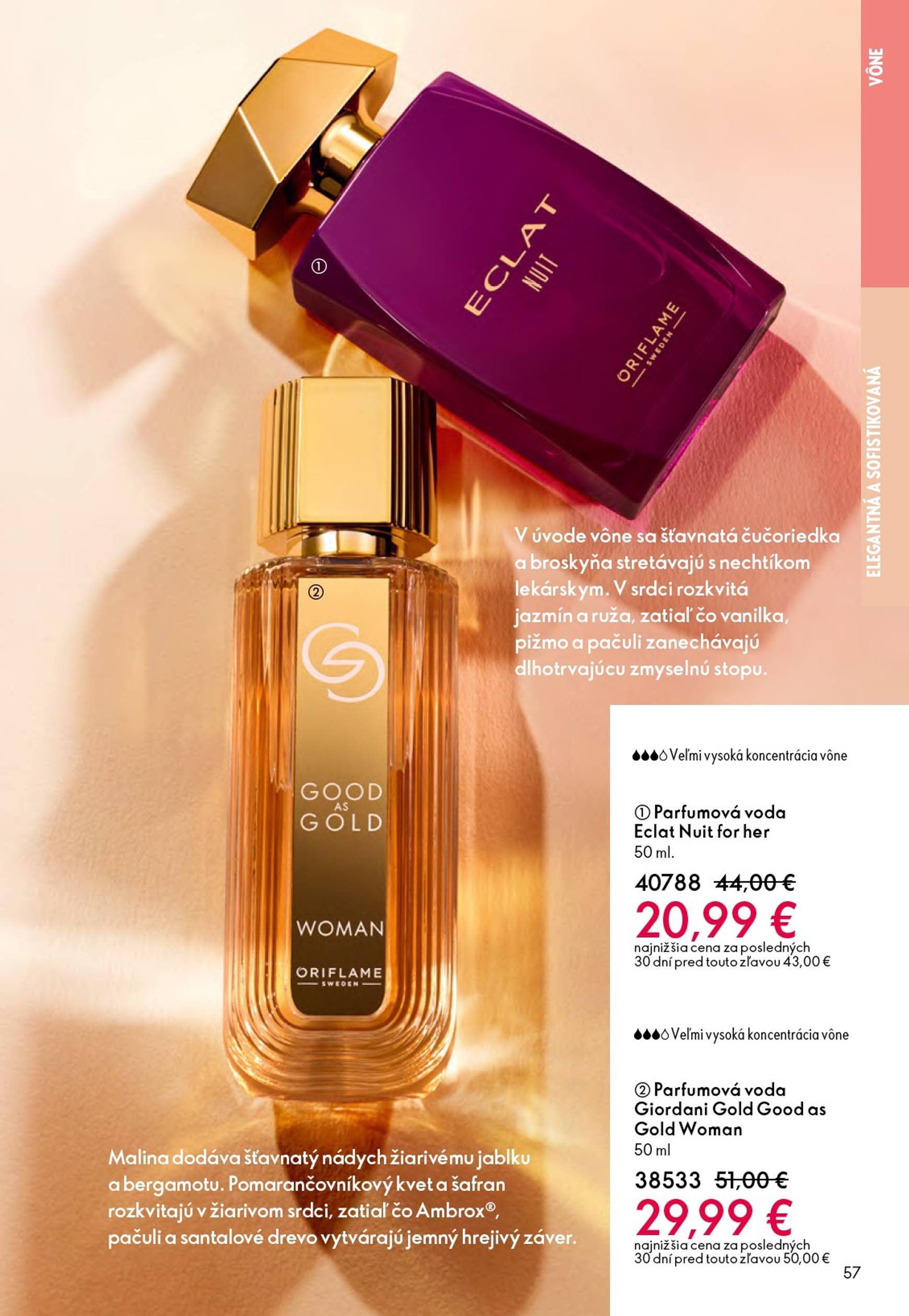 Page 57 of Aktuálny oriflame leták platný od stredy 01.10 do 21.10